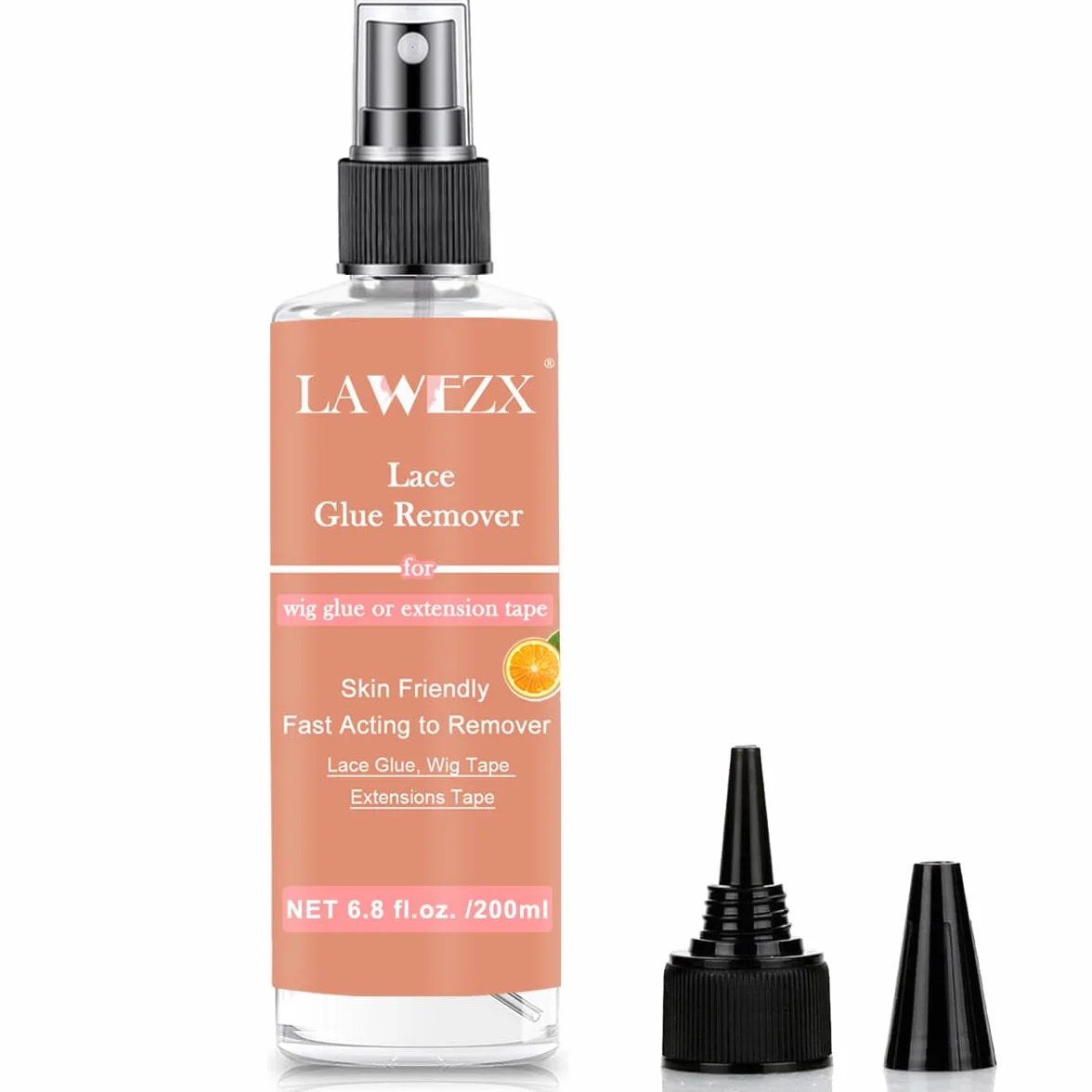 Disolvente Capilar 200ml con Aroma Cítrico, Removedor de Pegamento para Encaje y Extensiones