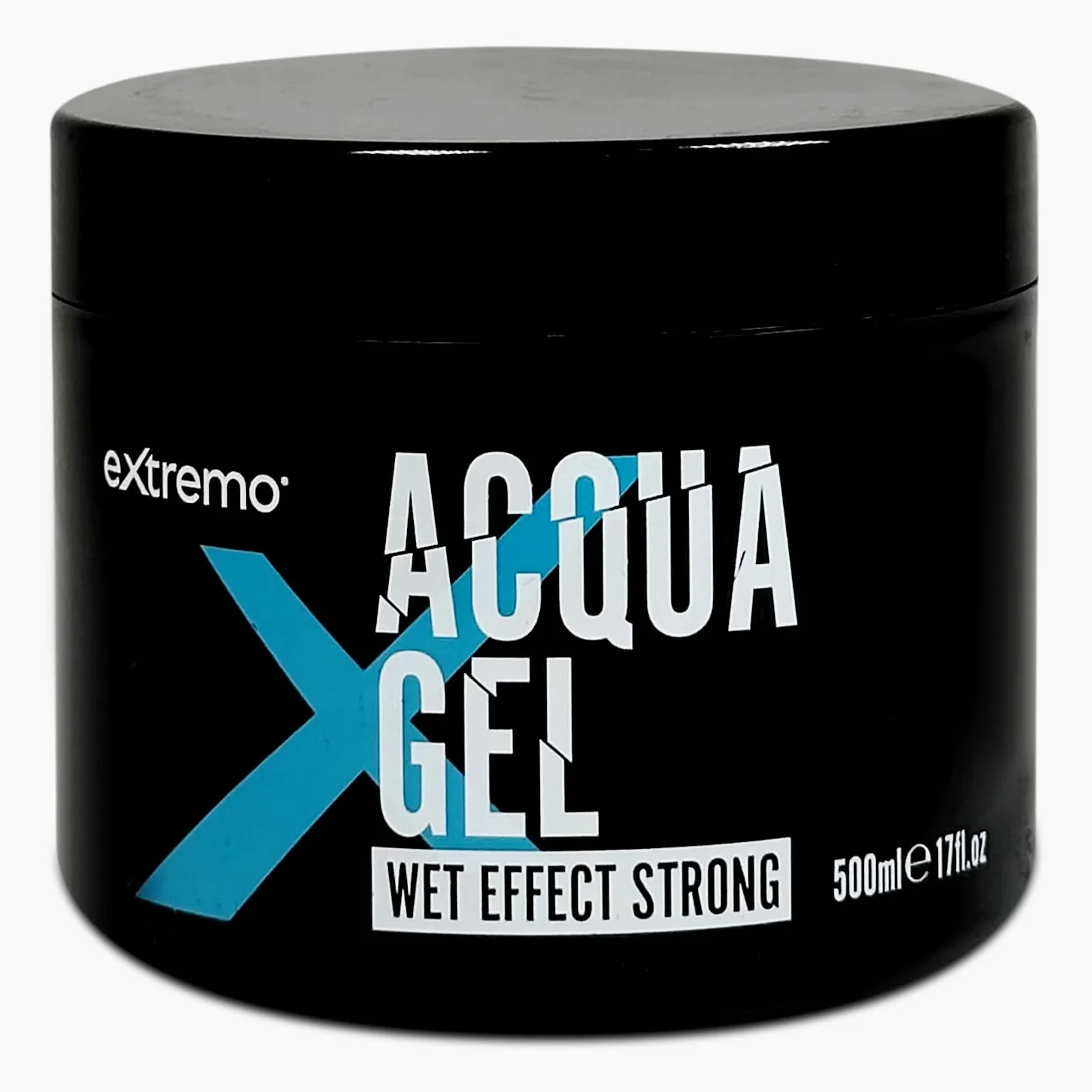Gel Fijador Efecto Mojado 500 ml (5 Unidades) | Fijación Extra Fuerte y Sin Residuos para Todos los Cabellos – Brillo Húmedo Duradero