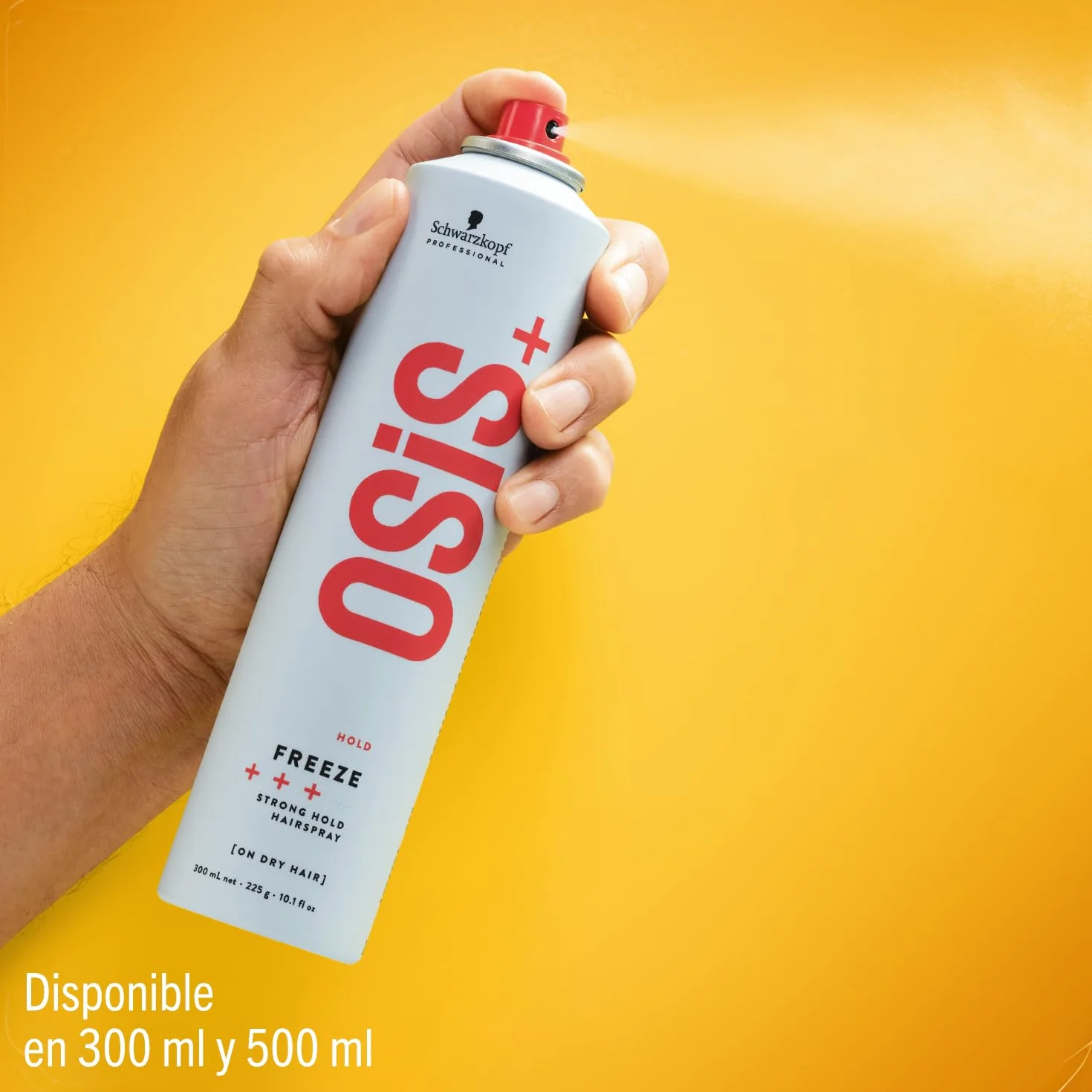 Schwarzkopf Osis Freeze Laca de Fijación Fuerte 500 ml