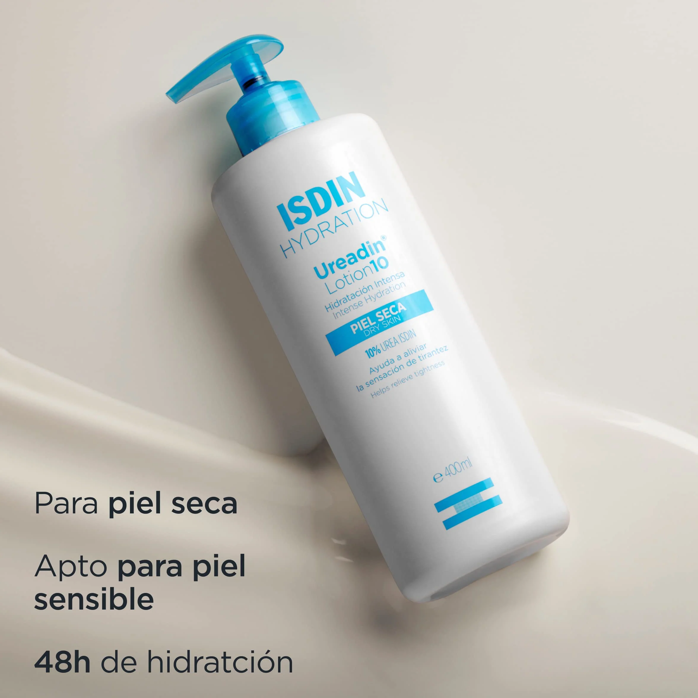 ISDIN Ureadin Lotion10 10% Urea Loción Hidratante Para Piel Seca 400 ml