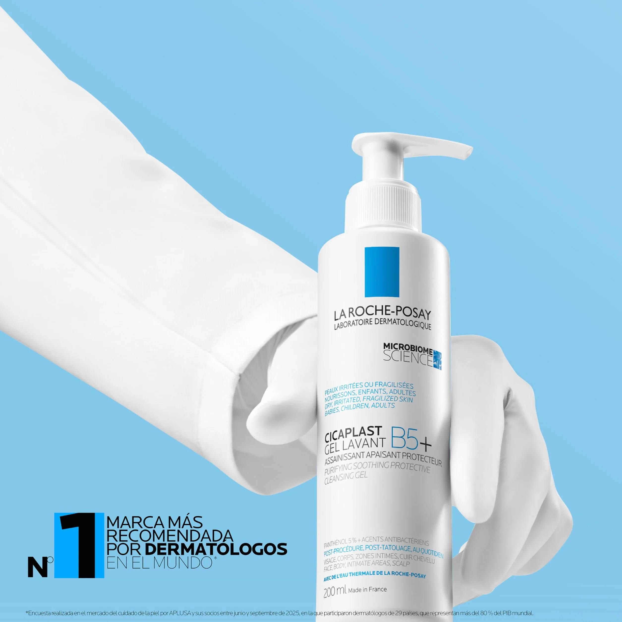 La Roche Posay Cicaplast Lavant B5 Gel Purificante 200 ml