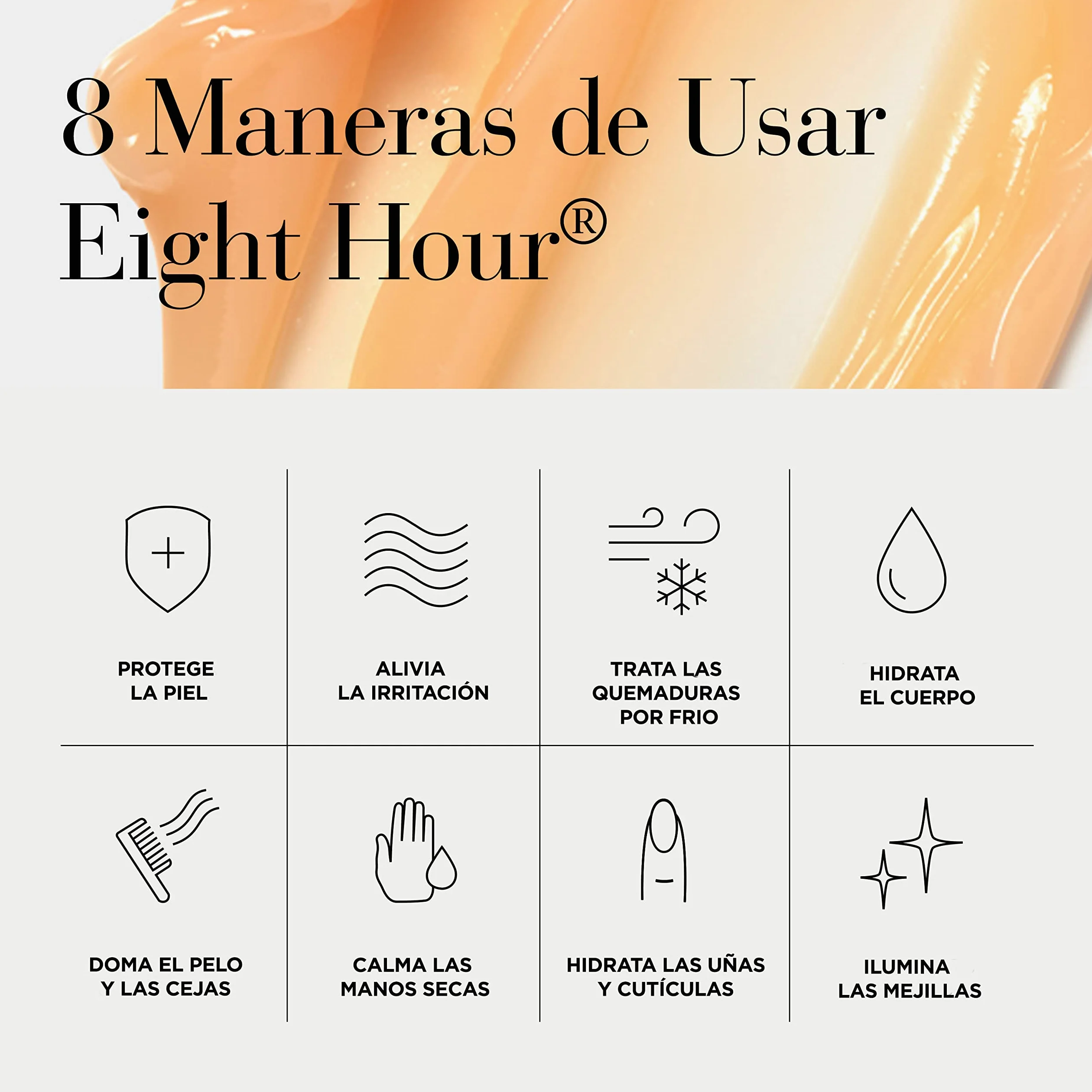 Elizabeth Arden Eight Hour Crema protectora para la piel + Cream Lip Protectant Stick + Crema de manos Hidratación Intensiva