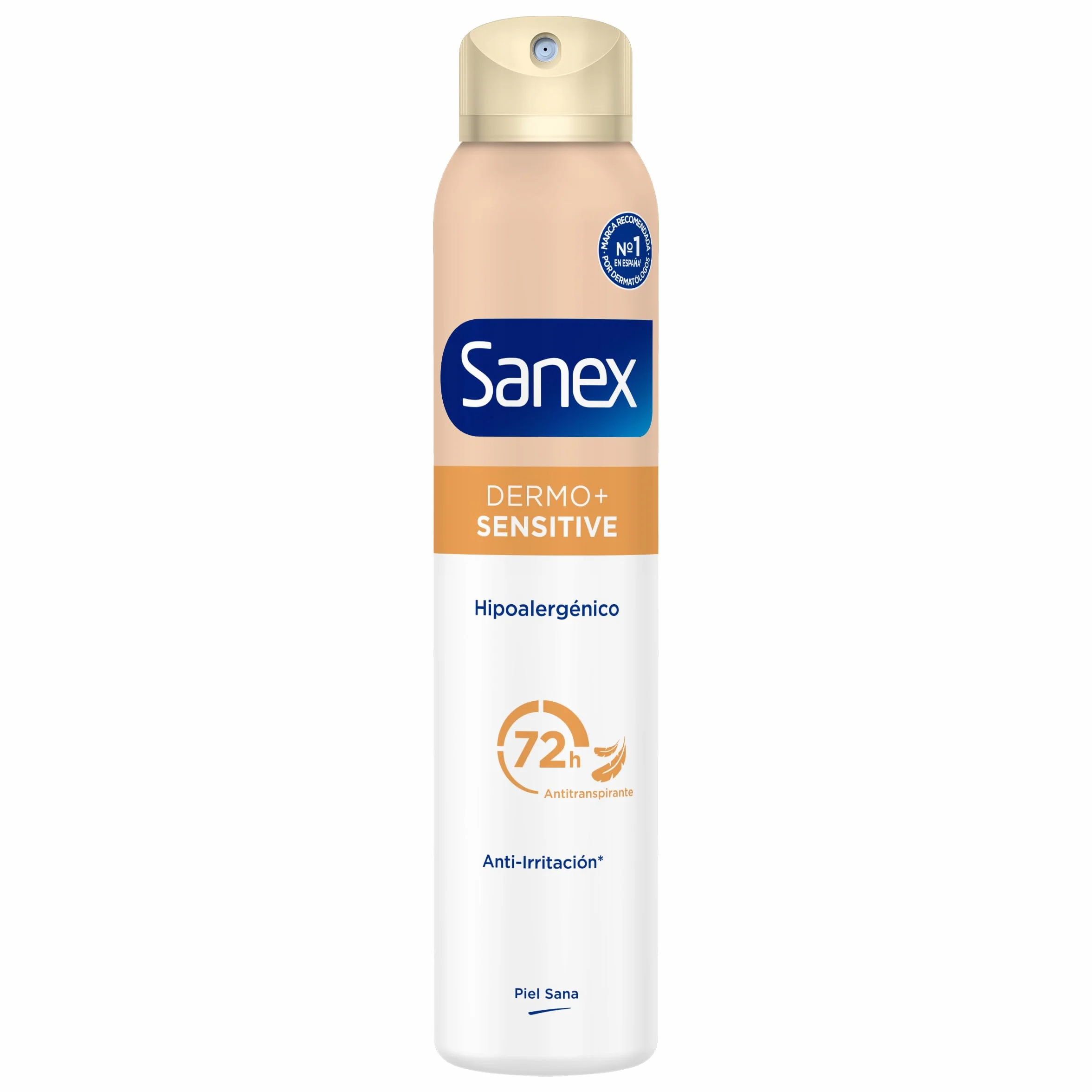 Sanex Dermo+Sensitive Antitranspirante Desodorante Spray 72 Horas Pack 6 x 200ml