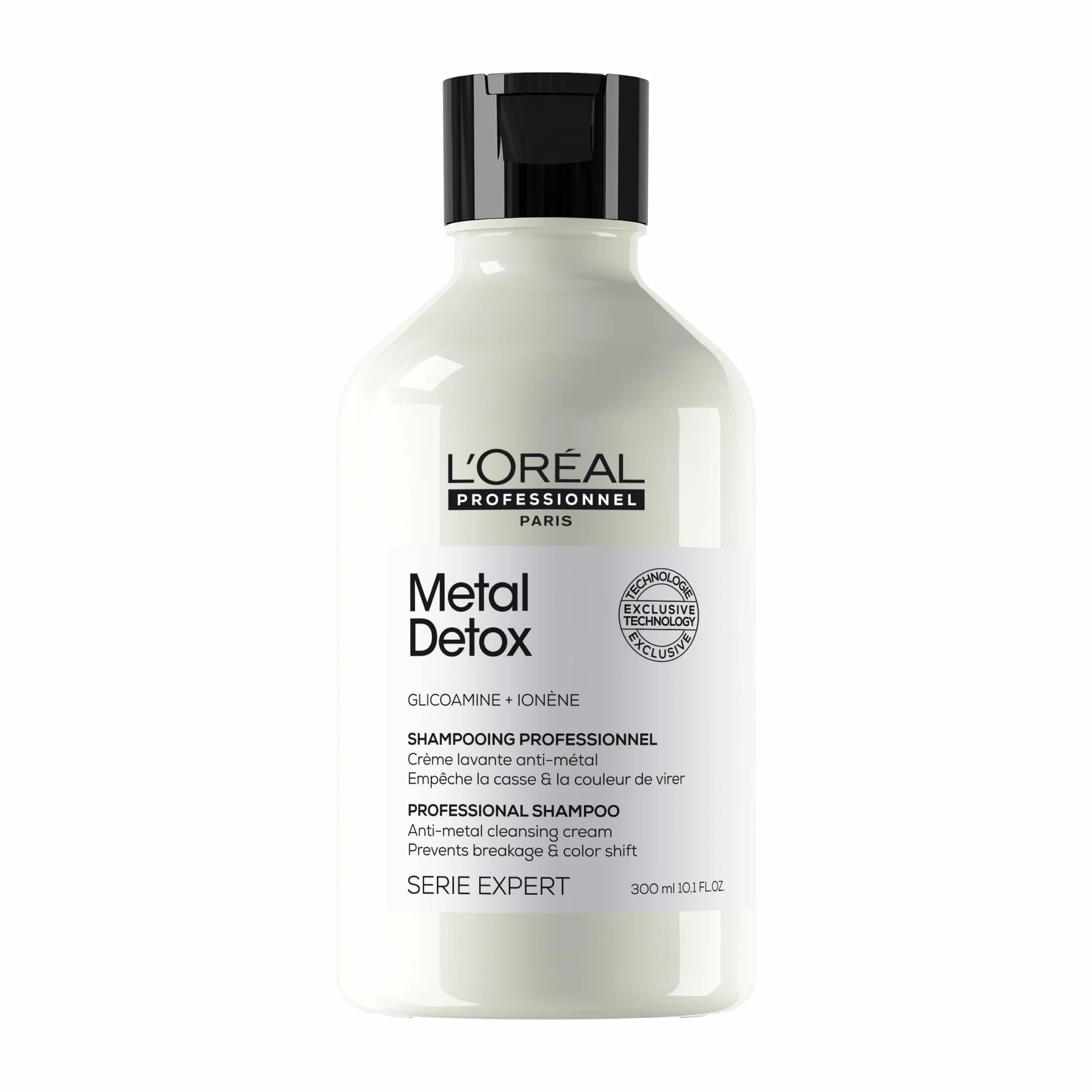 L'Oréal Professionnel Metal Detox Champú Sin Sulfatos 300 ml para Cabello Dañado