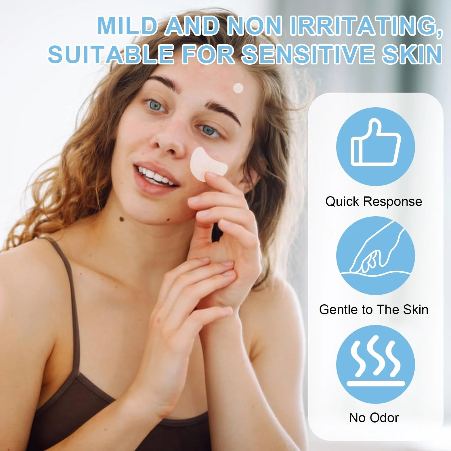 Parches Granos 240 Piezas Pimple Patches con Aceite del árbol del Té Diurno y Nocturno Acne Patch Invisibles