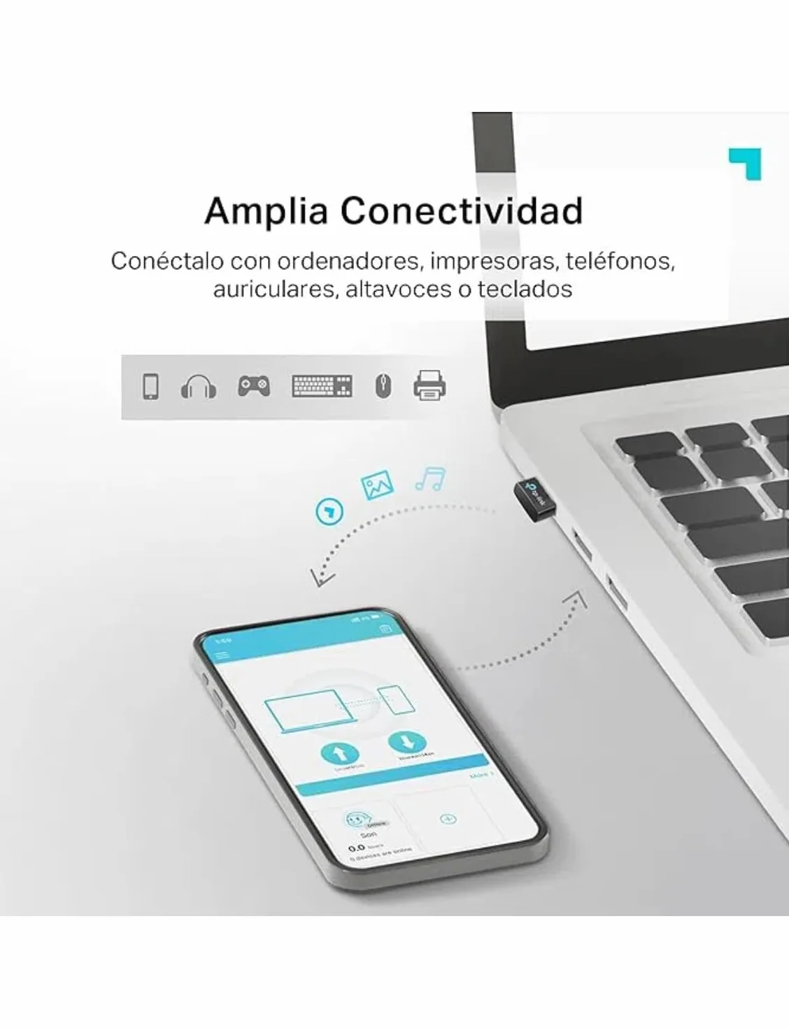 TP-Link UB500 Adaptador Bluetooth 5.3 USB Mini para Ordenador