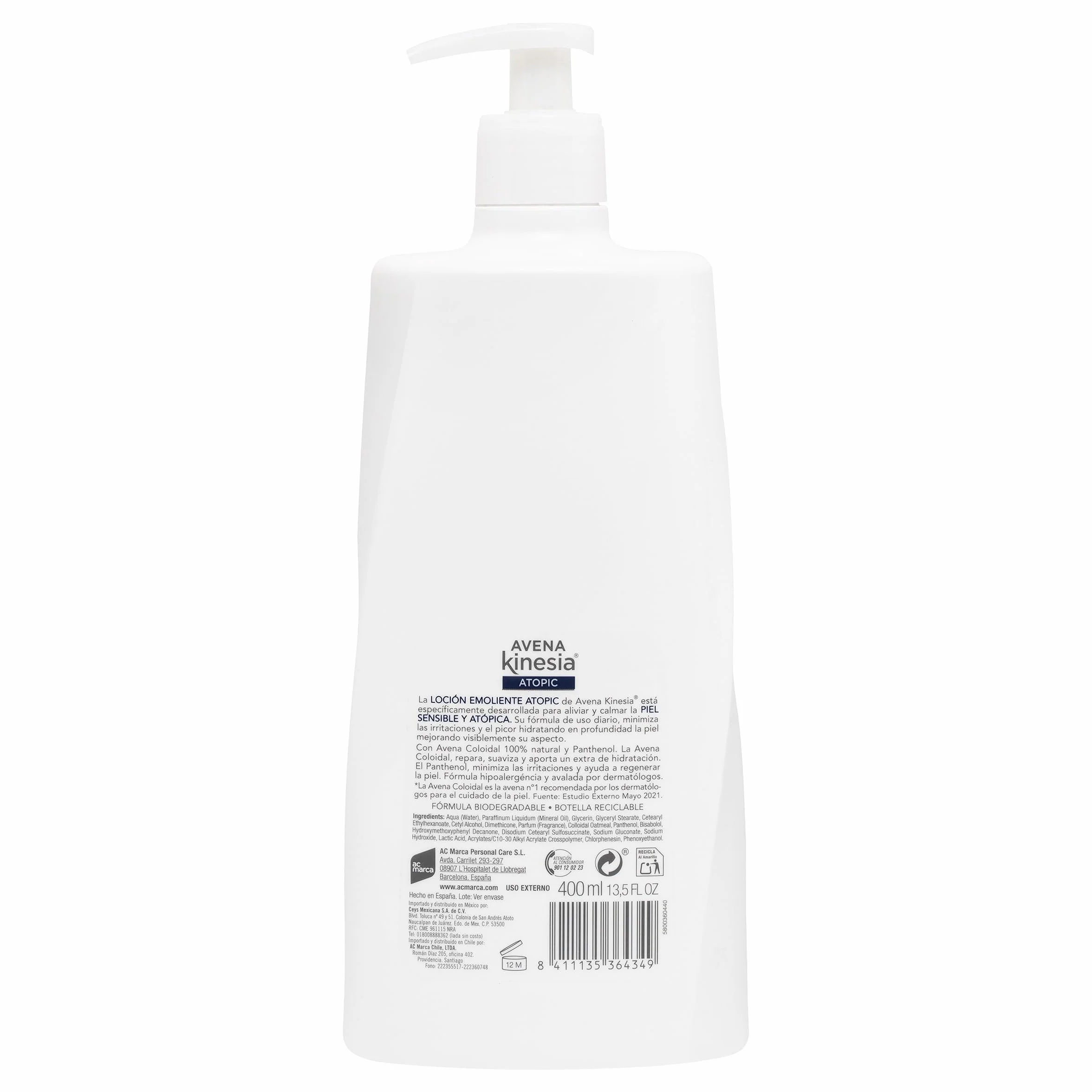 Avena Kinesia Loción Corporal Atopic 400ml