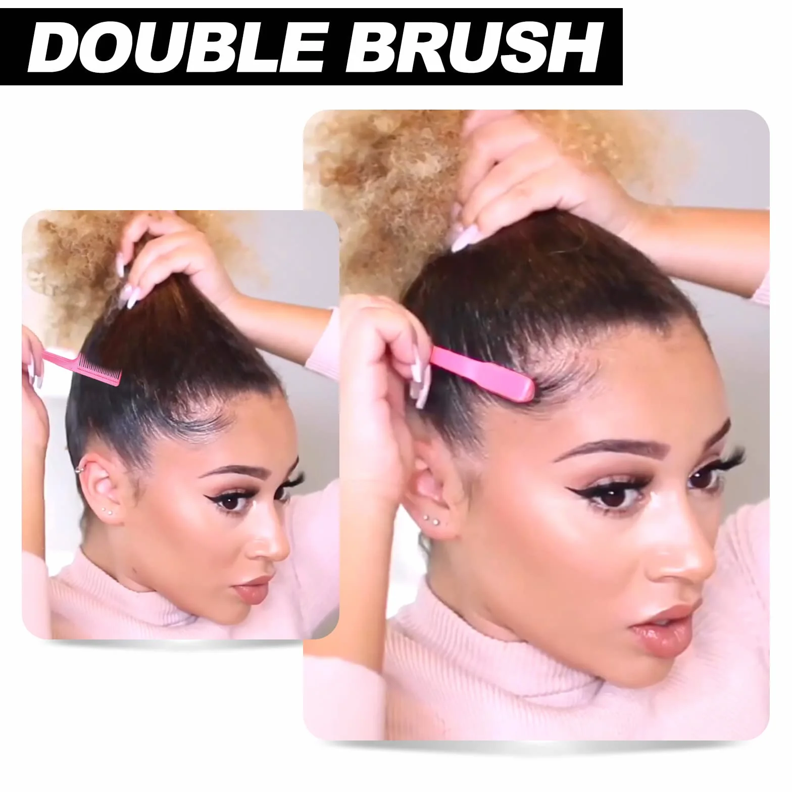 Qufiiry cepillo para trenzas y pelo 3 unidades para peluquería