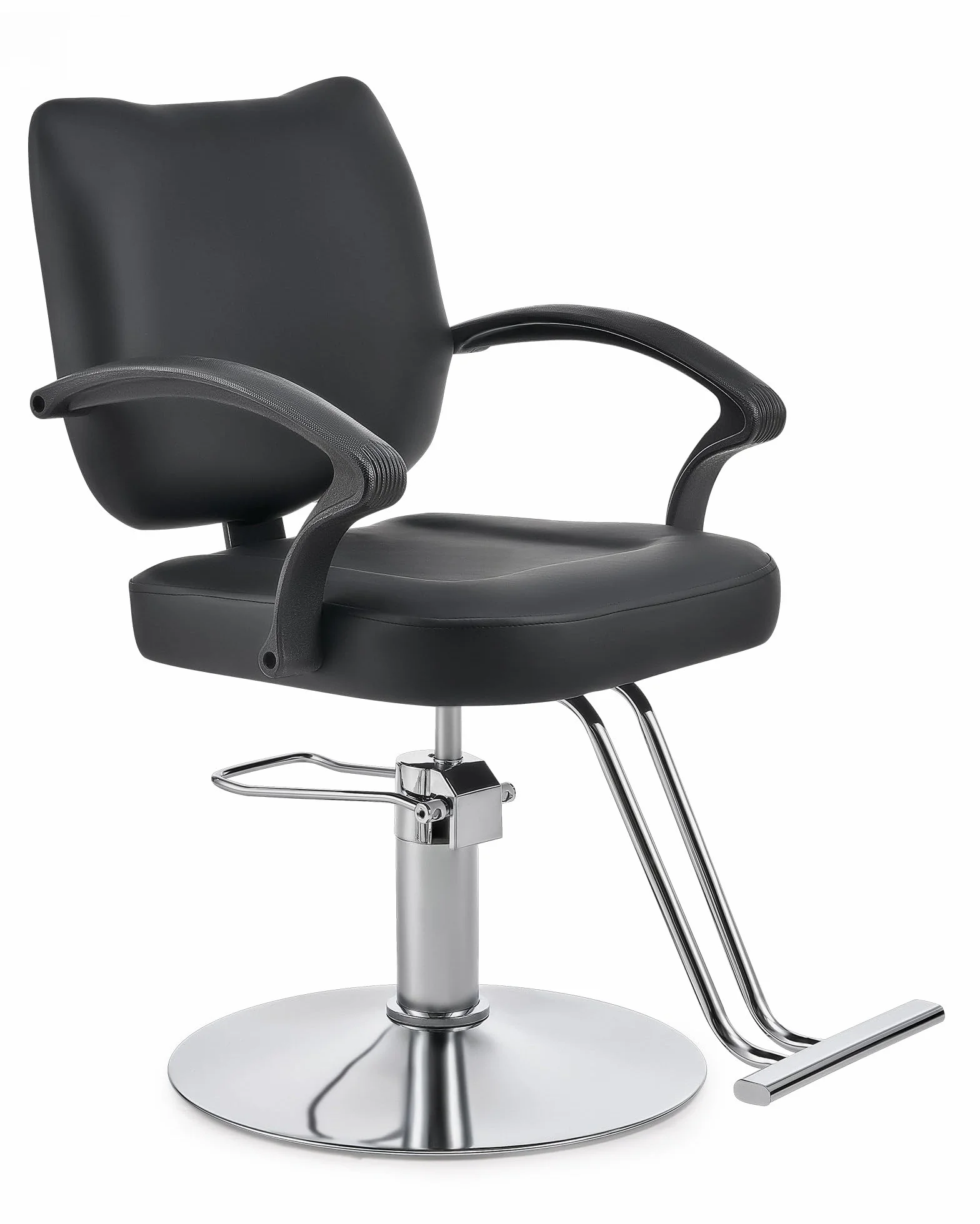 CO-Z Sillón Peluquería Profesional con Bomba Hidráulica, Giro 360°, Altura Ajustable 15 cm, 250 kg