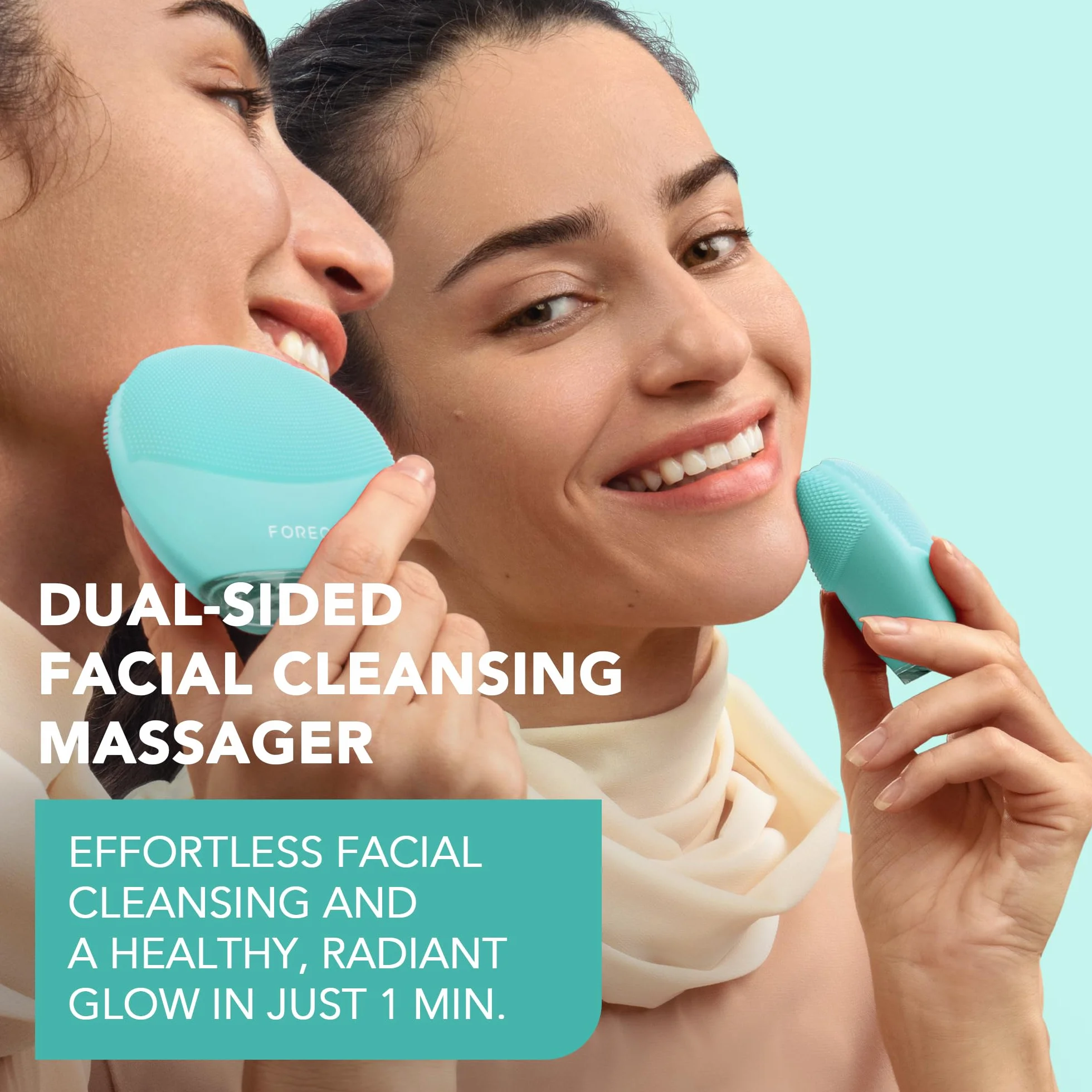 FOREO LUNA 4 mini cepillo de limpieza facial y masajeador facial