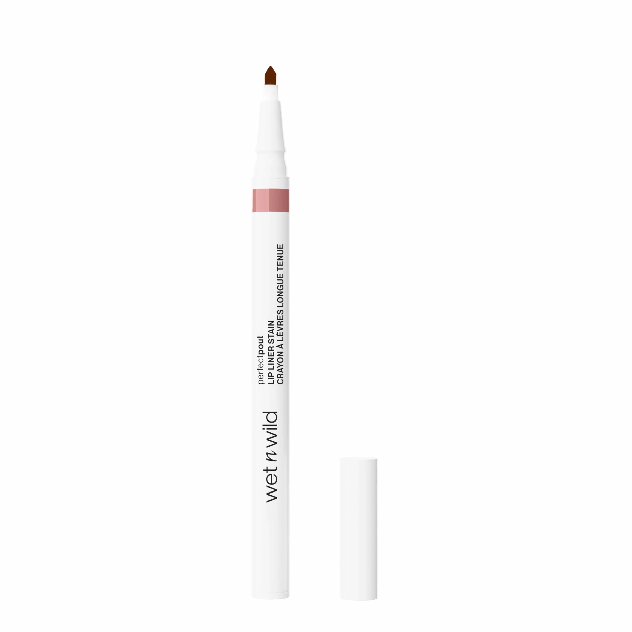 Wet n Wild Perfect Pout Lip Liner Stain, Perfilador de Labios a Prueba de Transferencia, Nude Tights