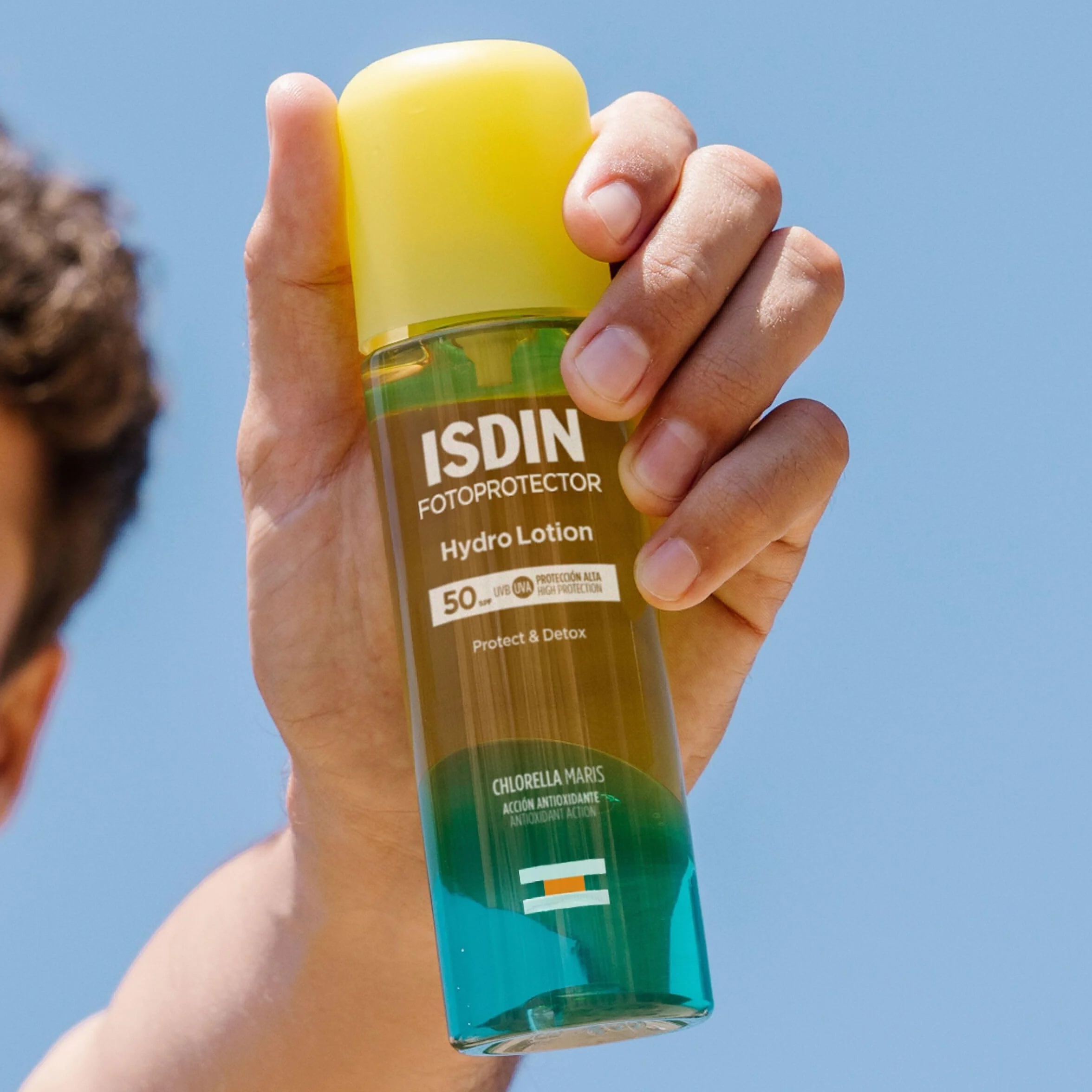 ISDIN HydroLotion SPF 50 Fotoprotector Solar Corporal Bifásico 200 ml