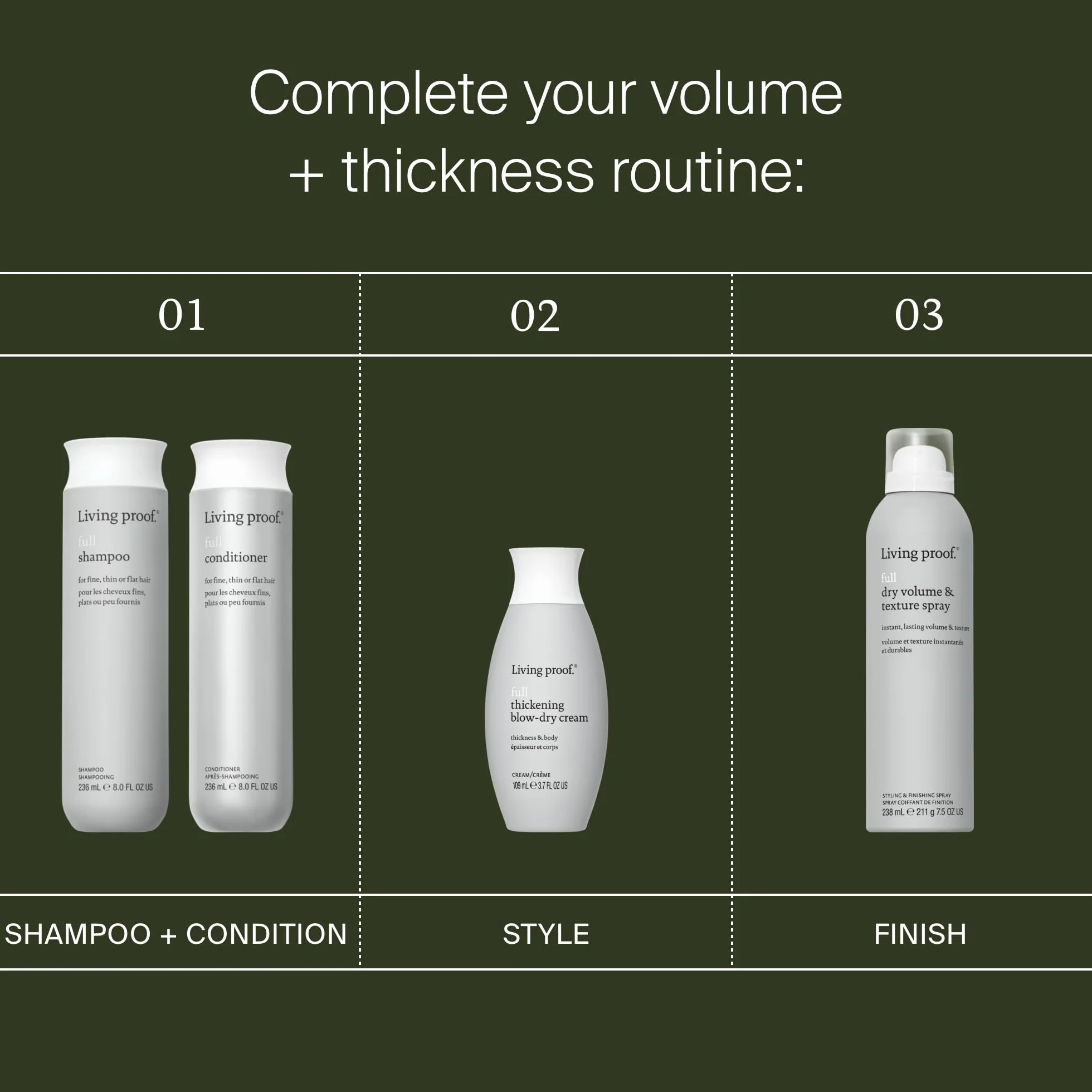 Living Proof Full Thickening Blow Dry Cream