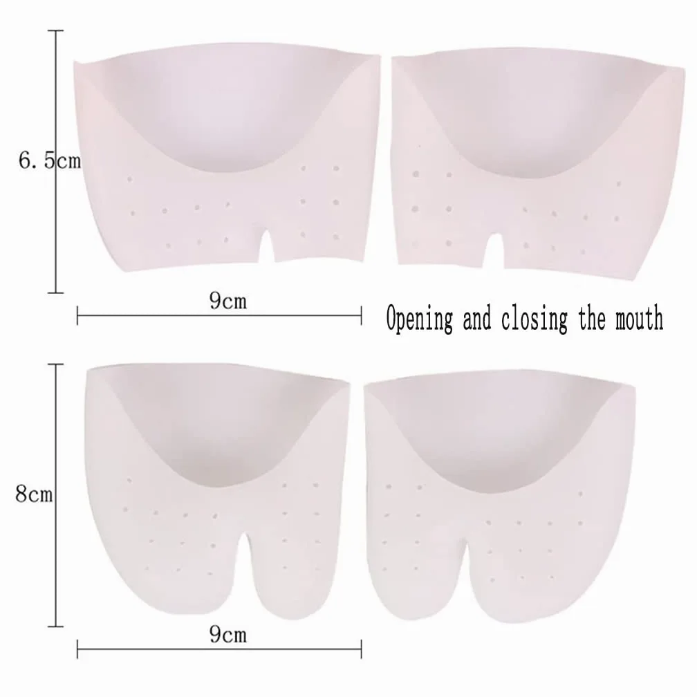 Almohadillas de Silicona para el antepié, Separador de Dedos, Plantilla para aliviar el Dolor, cojín para juanete, Corrector de Hallux Valgus, Herramienta para el Cuidado de los pies