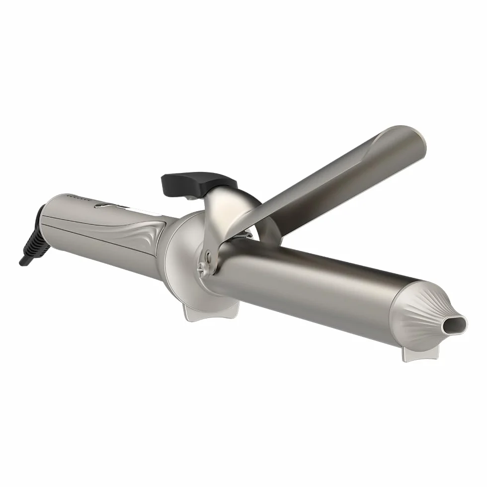 Cecotec Rizador de Pelo 25mm SurfCare CurlClip Cerámica Queratina Aceite de Argán 5 Temperaturas