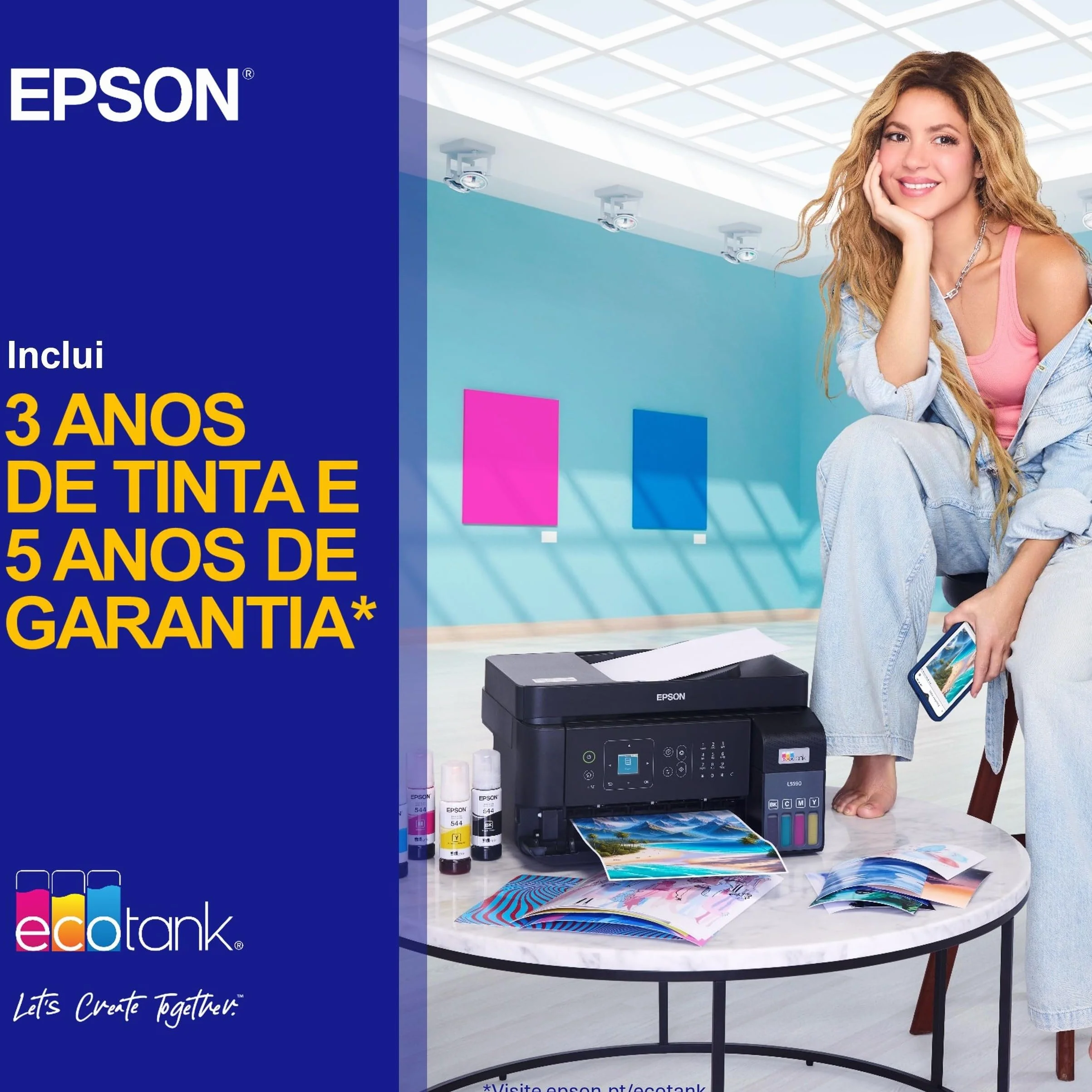 Epson EcoTank ET-2870 Impresora multifunción A4 Wi-Fi