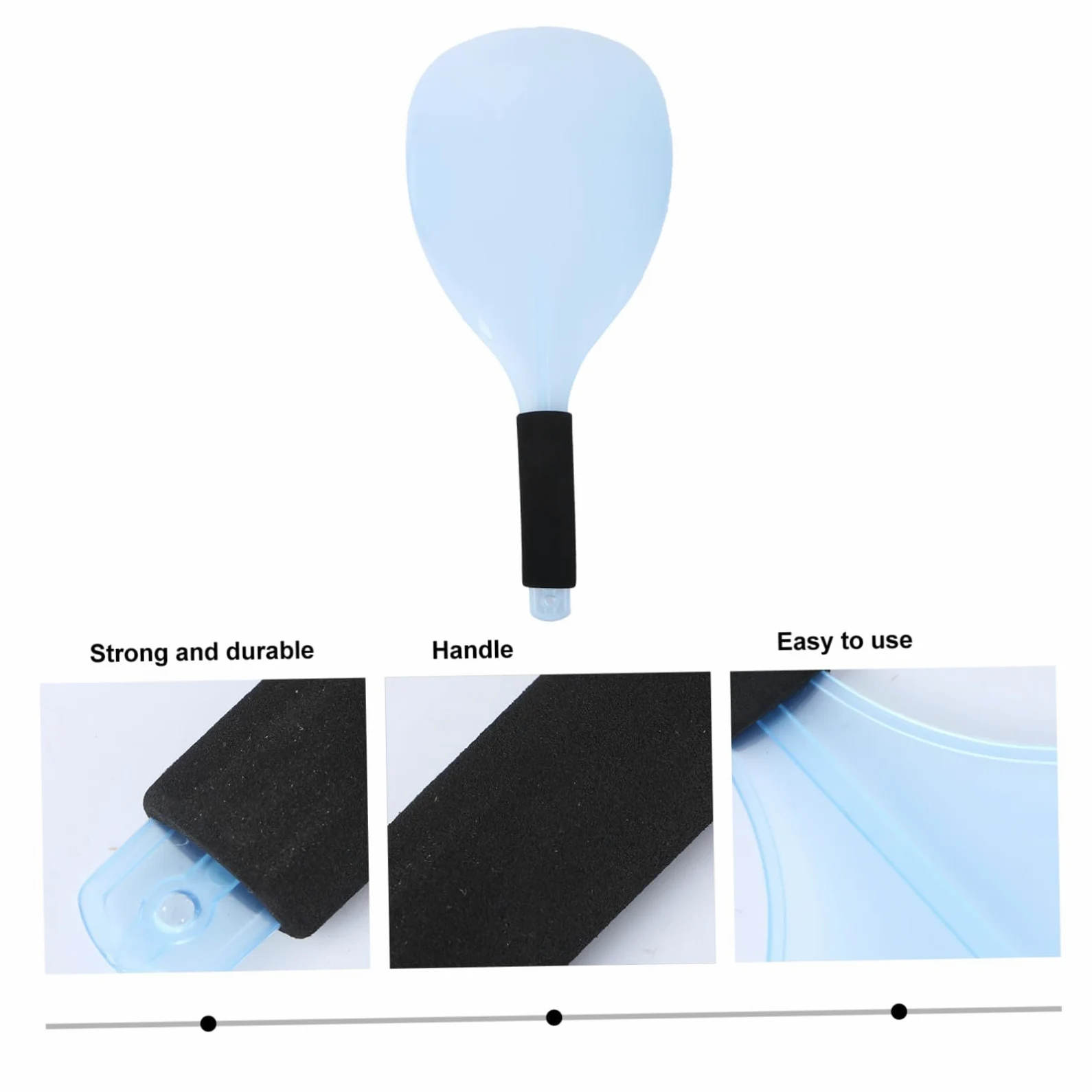 3piezas Para Hairspray Escudo Facial y Ojos Uso Salón y Hogar Color Azul Material Para Facial Durante Aplicaciones De Spray