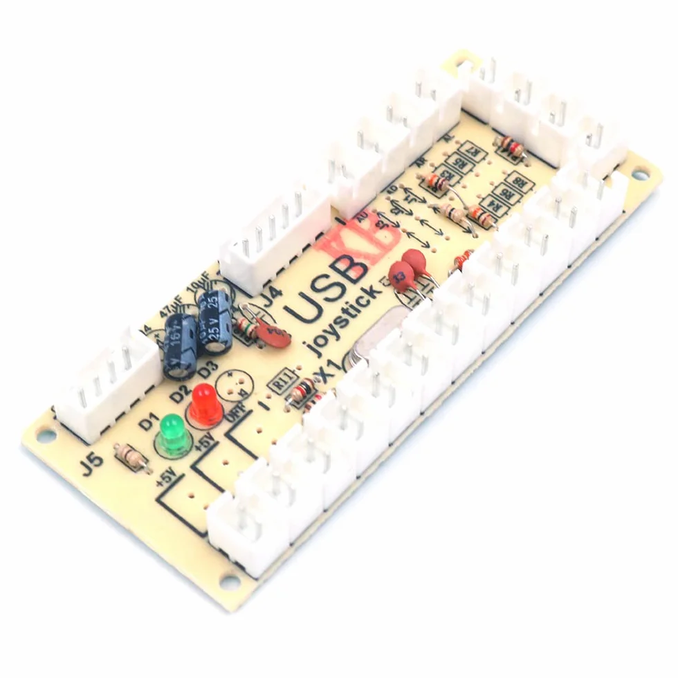 WANGCL Kit de piezas de bricolaje de arcada de codificador USB de retraso cero