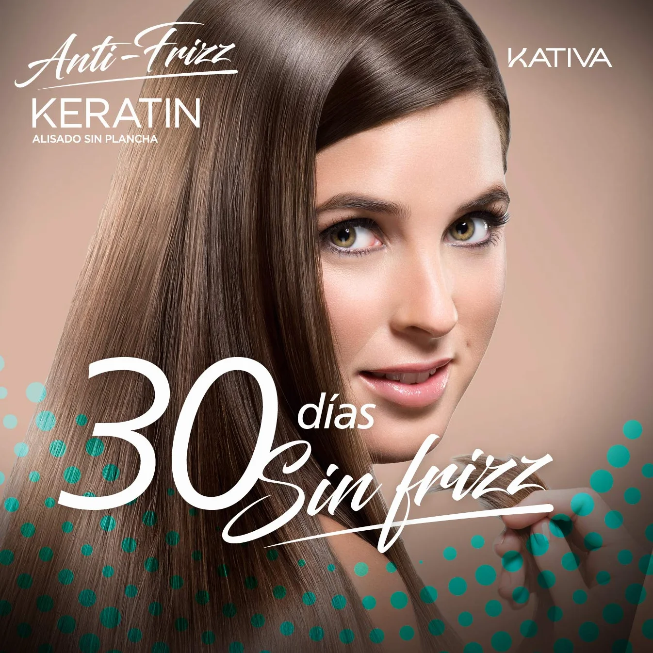 KATIVA Keratin Anti-Frizz Alisado Sin Plancha Repara Puntas 200 g