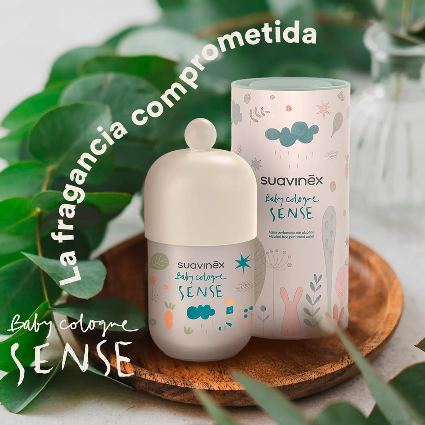 Suavinex Baby Cologne Sense Colonia Sin Alcohol para Bebés 100 ml