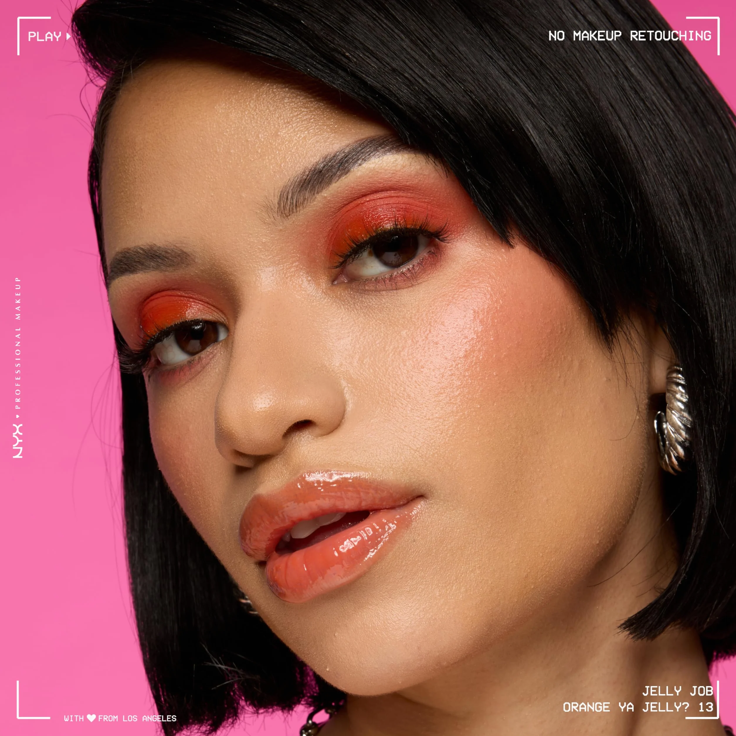NYX Professional Makeup Jelly Job Brillo de Labios, Tono: Honey, It's Jelly