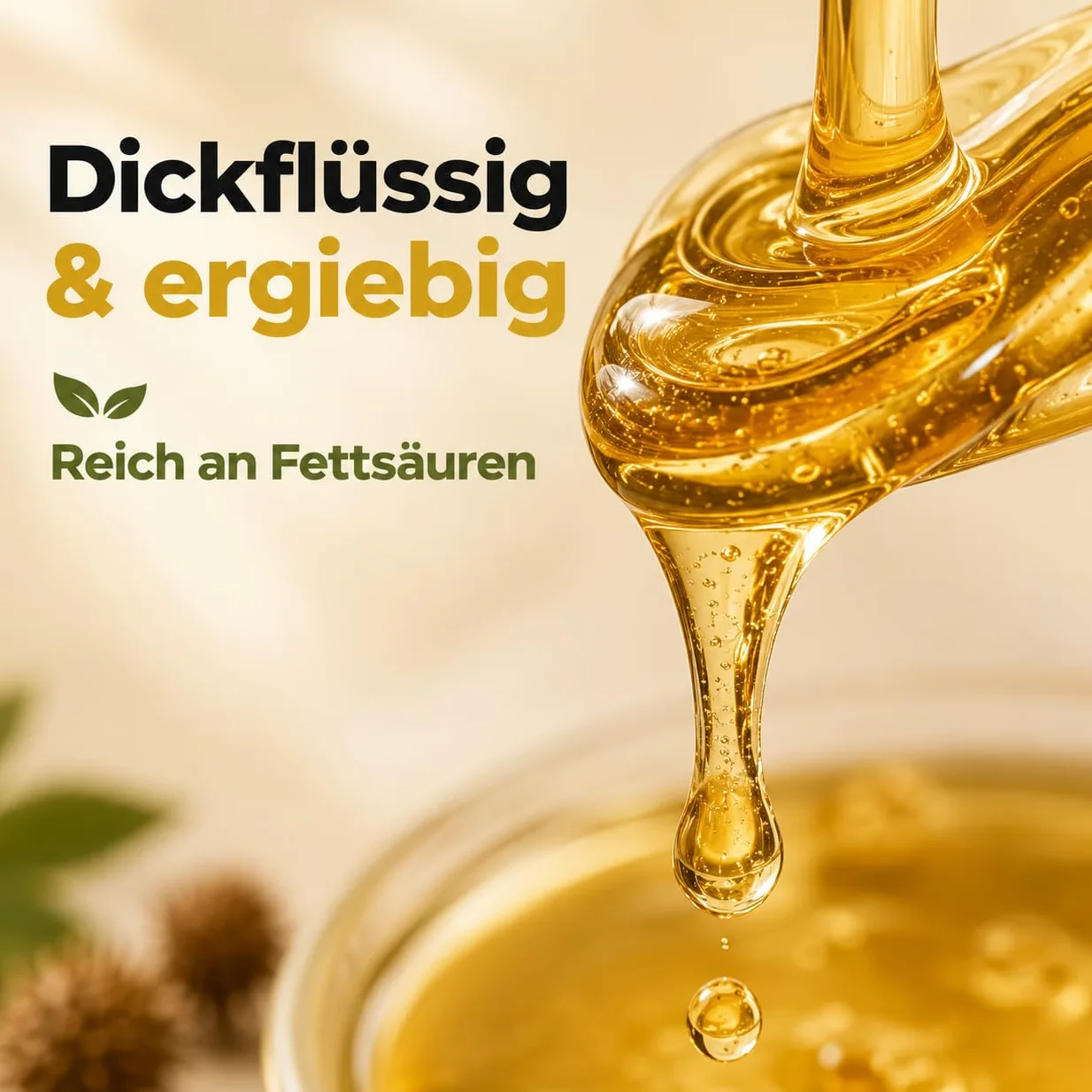 GiDeli Aceite de ricino prensado en frío, 4 x 5 l, puro aceite de ricino en Ph. Eur. Calidad para cabello, pestañas y piel – Aceite de cuidado sin refinar como base para cosméticos naturales DIY – Sin