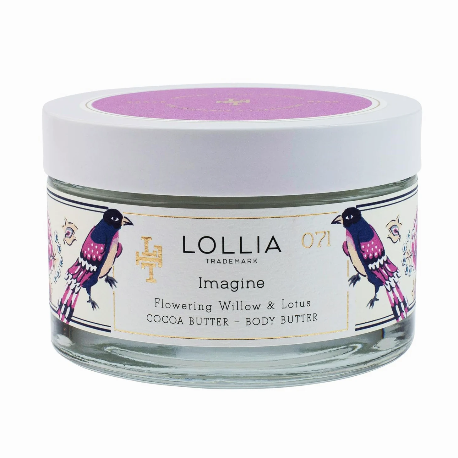 Lollia Imagine Body Butter | Hidratante corporal nutritivo | Hidratante y suave | Los mejores ingredientes incluyendo manteca de karité y manteca de cacao | 155 g