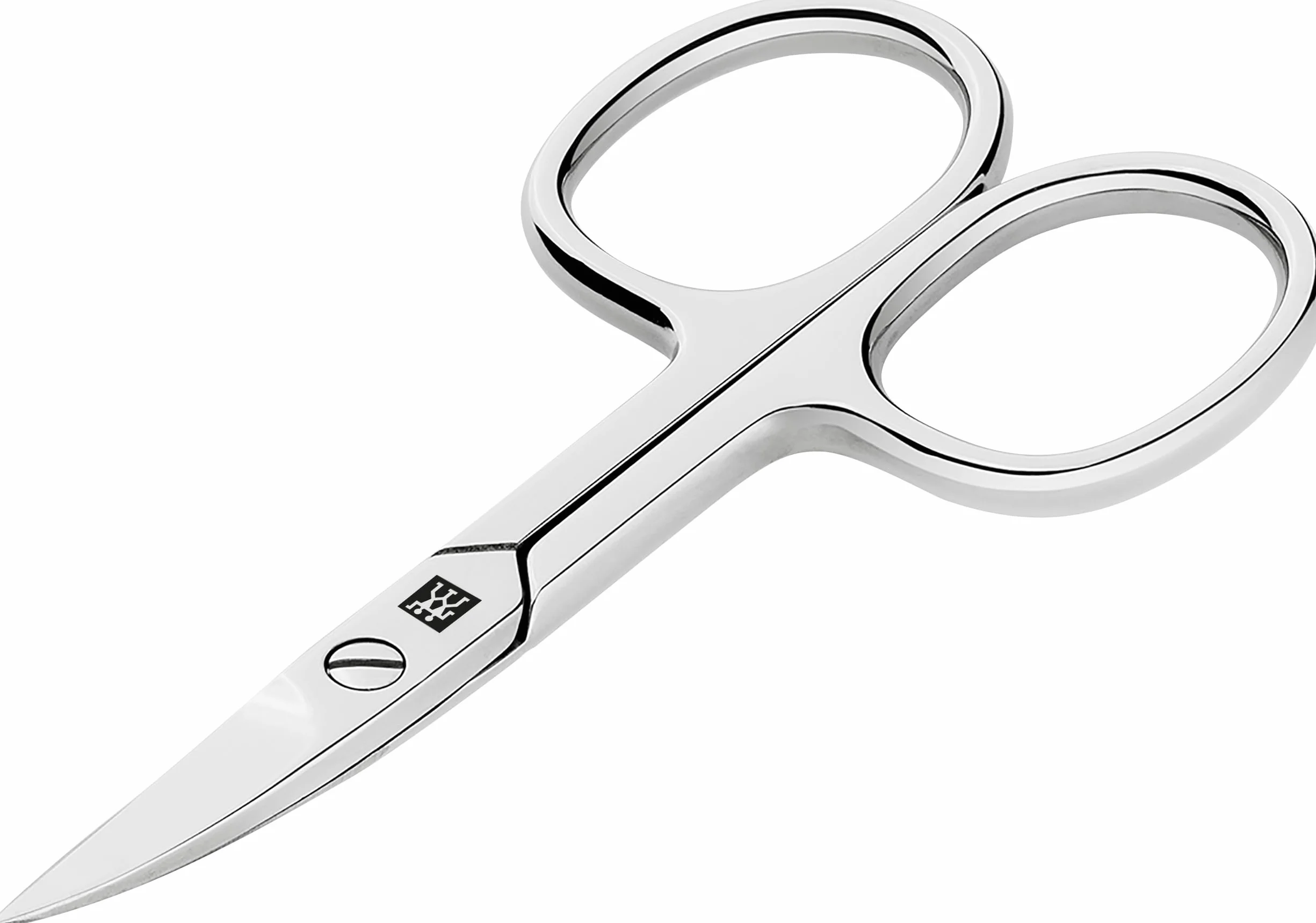ZWILLING Tijeras para uñas 90 mm filo curvado hipoalergénicas plata