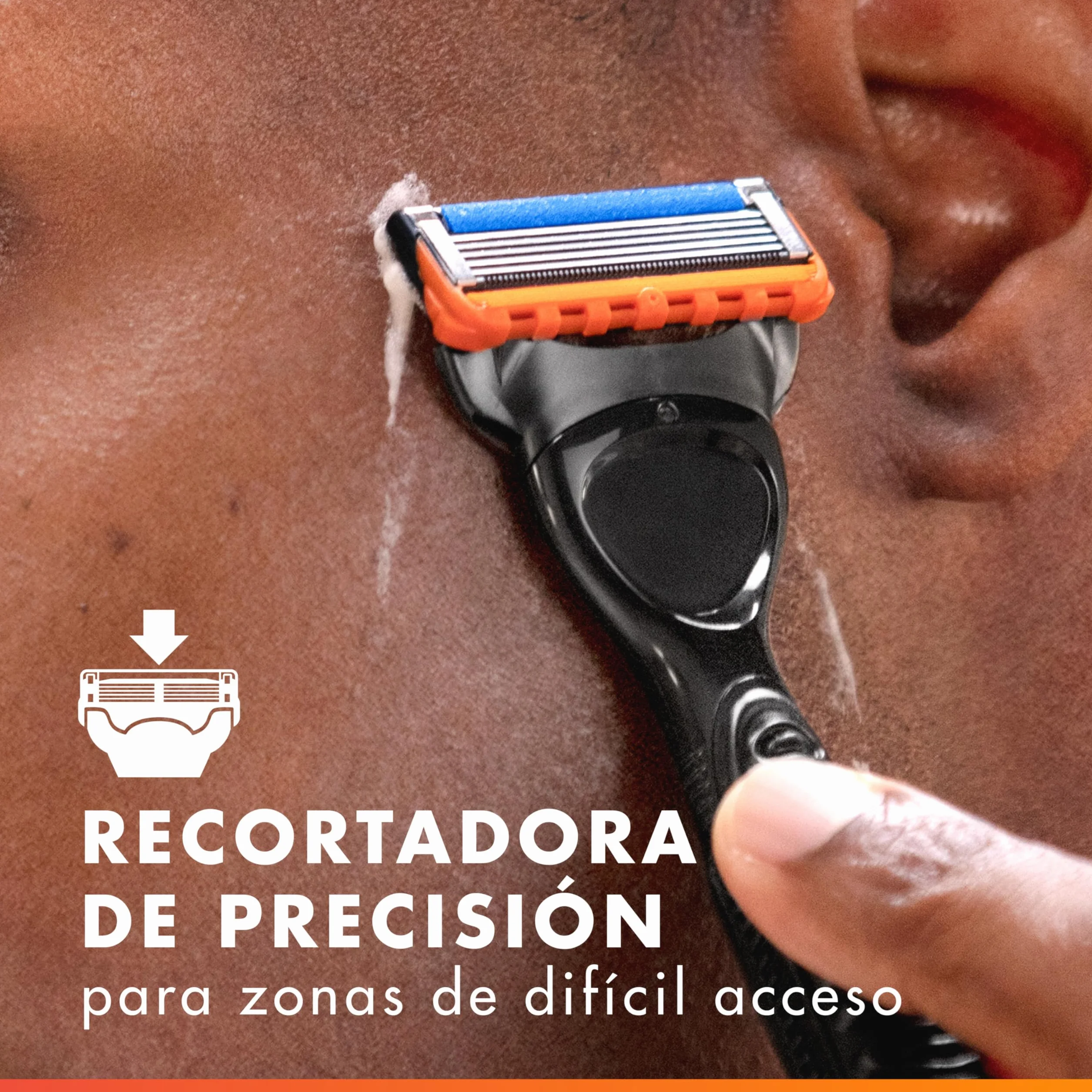 Gillette Fusion5 Power Maquinilla de Afeitar para Hombre con 12 Cuchillas
