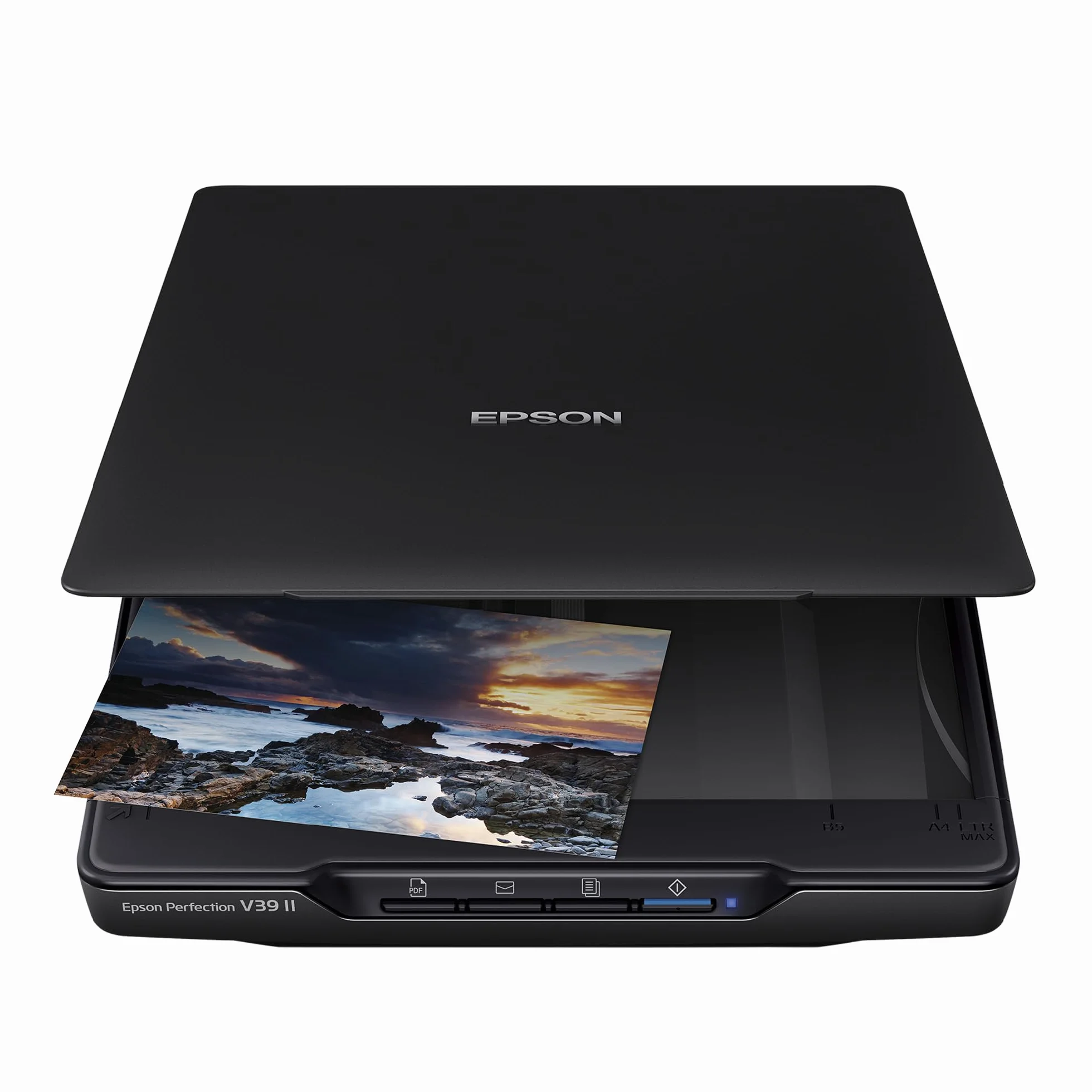 Epson Perfection V39II Escáner fotográfico y de Documentos 4800 PPP A4 USB Negro