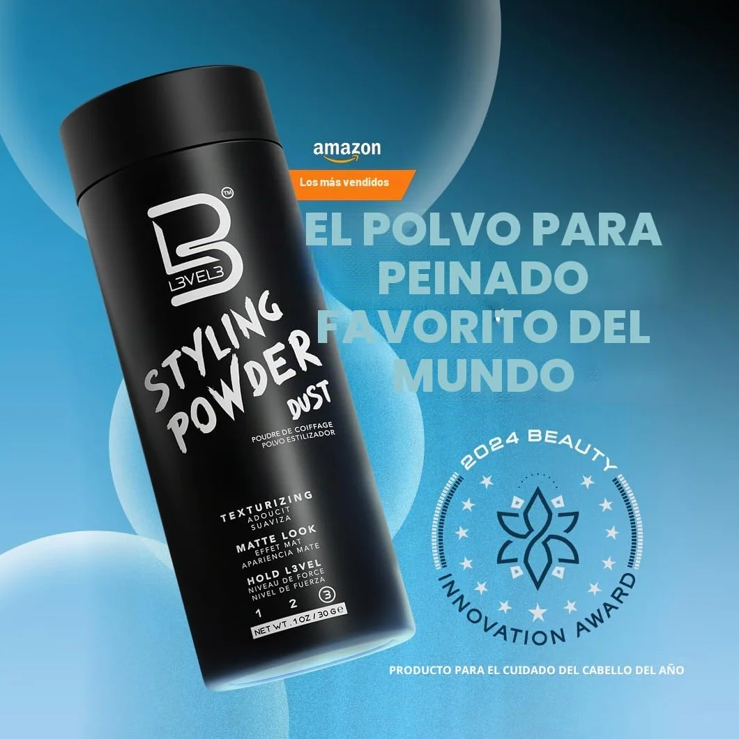 L3VEL3 Styling Powder For Men 1 oz