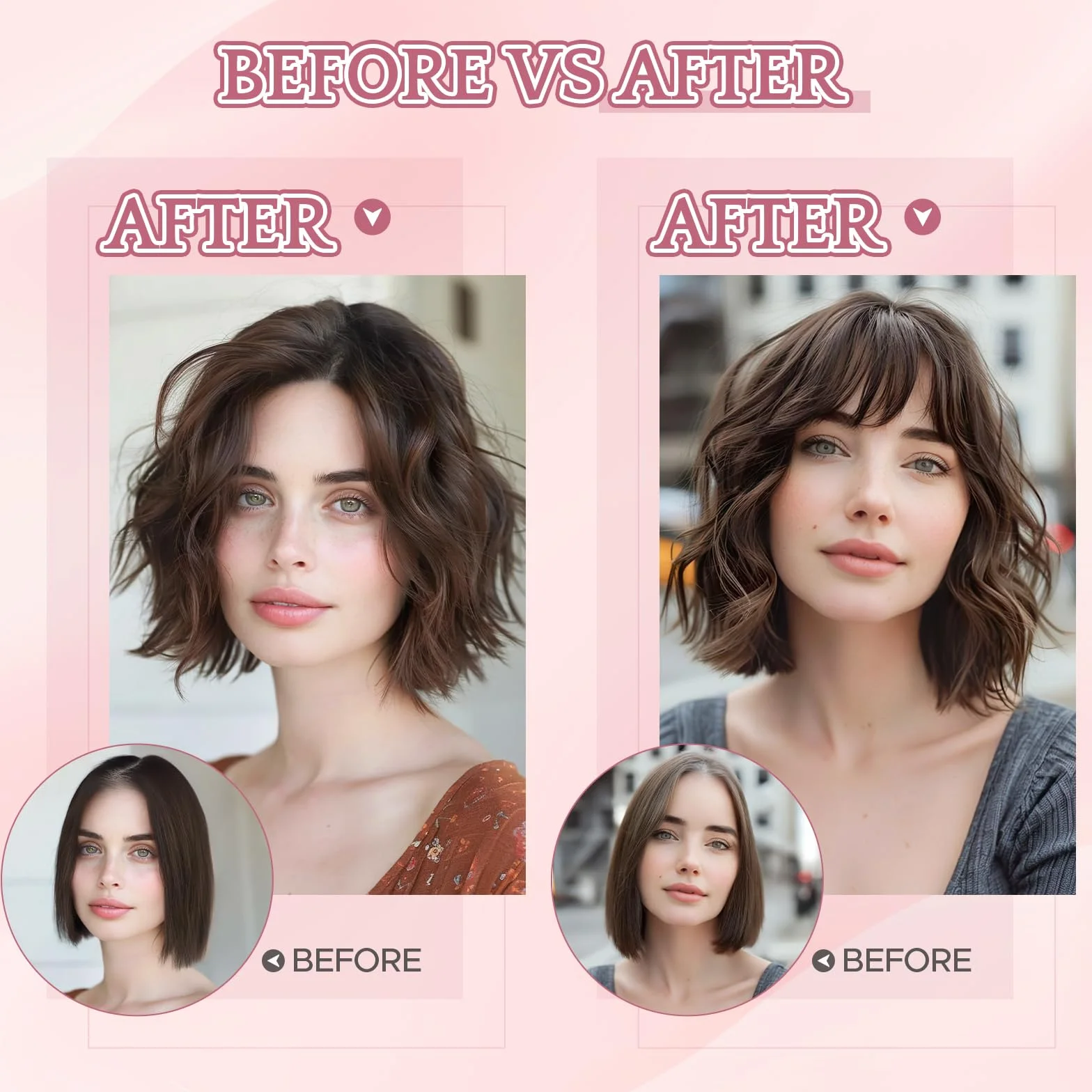 Cubrecabello para mujer, doble capa, cosido a mano, cobertura 360°, con flecos, natural, para adelgazamiento del cabello, añade volumen, 28 cm, color marrón oscuro, 21 g