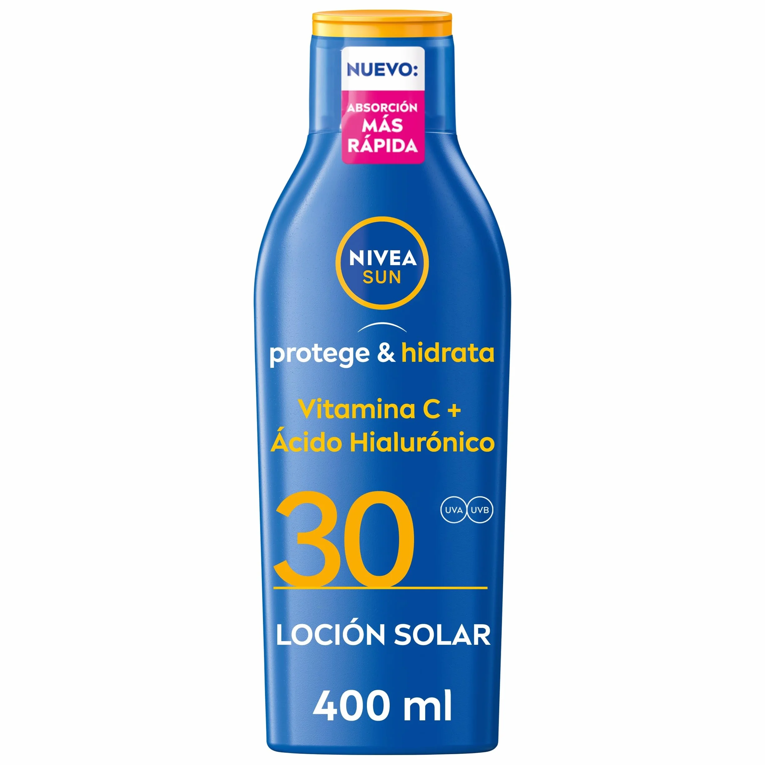 NIVEA SUN Protege & Hidrata Leche Solar FP30 Protector Solar Corporal 400 ml
