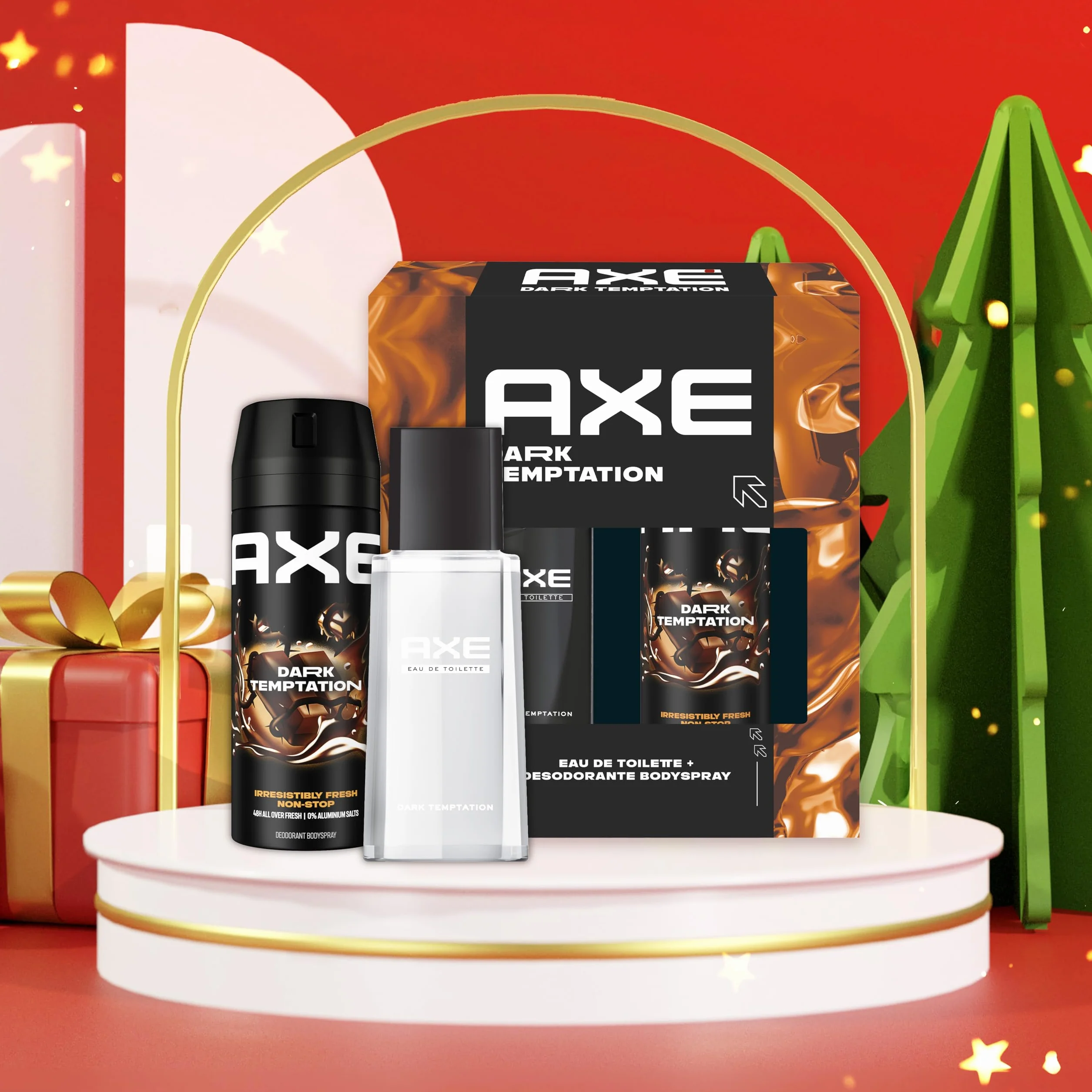 Axe Dark Temptation Set Cuidado para hombre