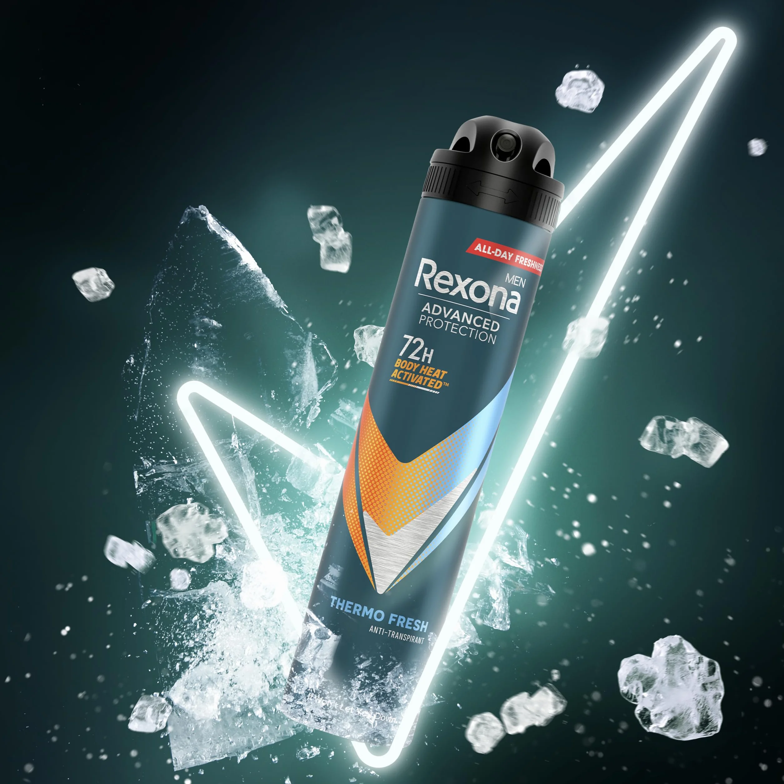 Rexona Men Advanced Protection Desodorante Aerosol Hombre Thermo Fresh 72h 200 ML