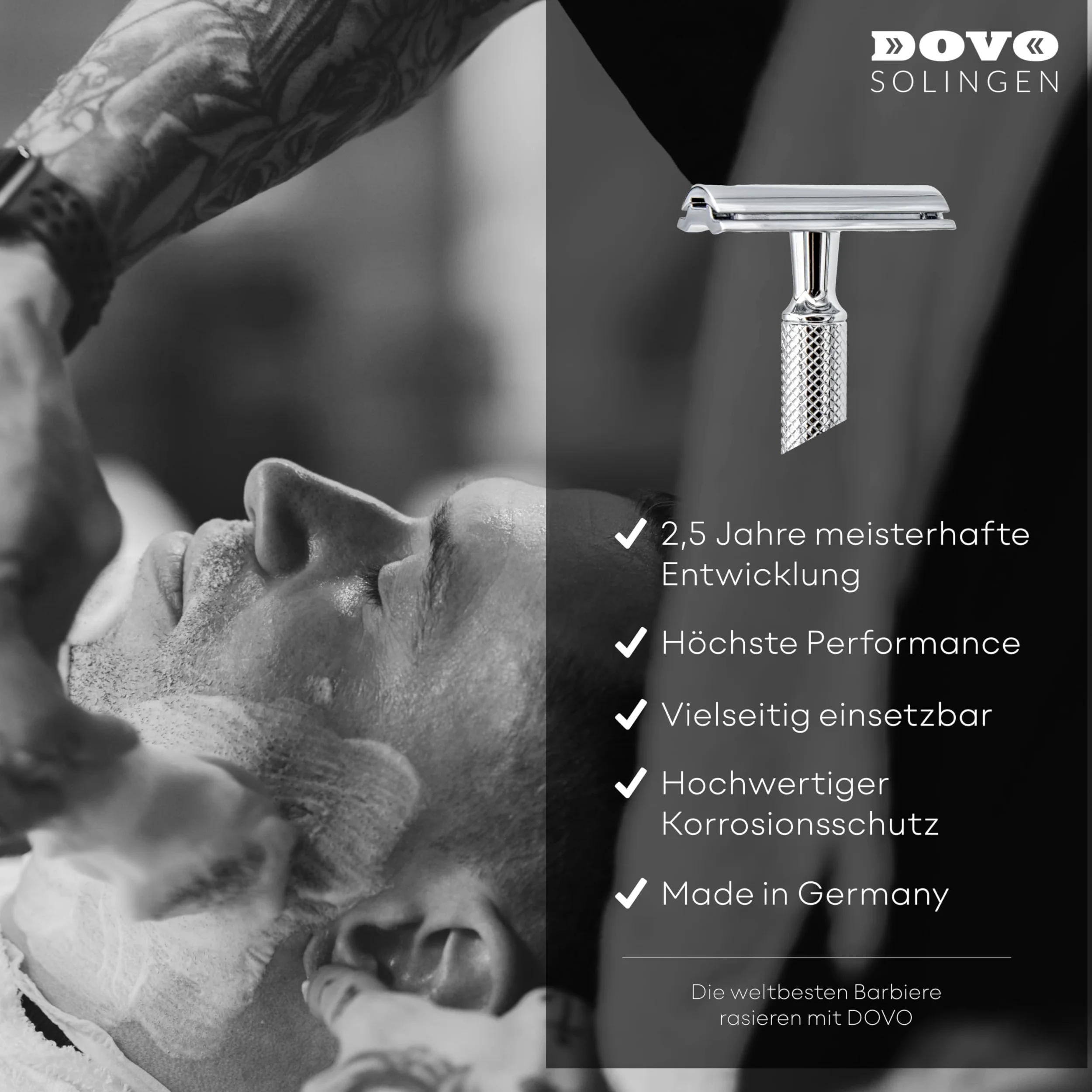 DOVO PRIMO II - Maquinilla de afeitar