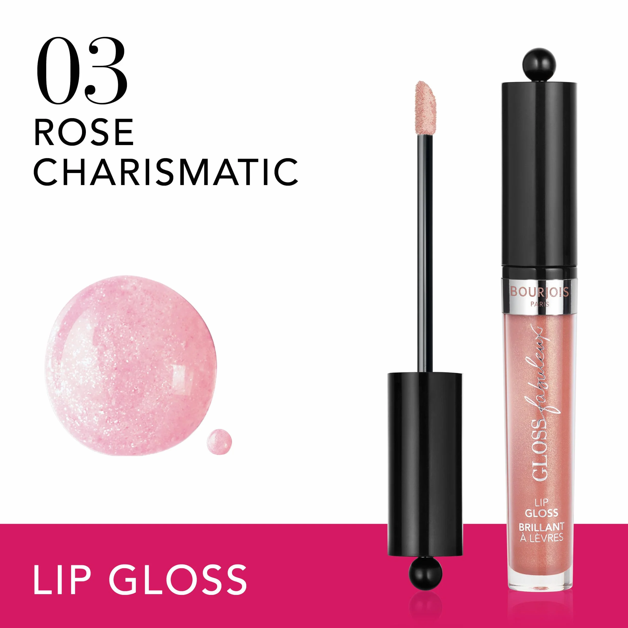 Bourjois Gloss Fabuleux, Gloss de labios, Tono 3-3.5ml