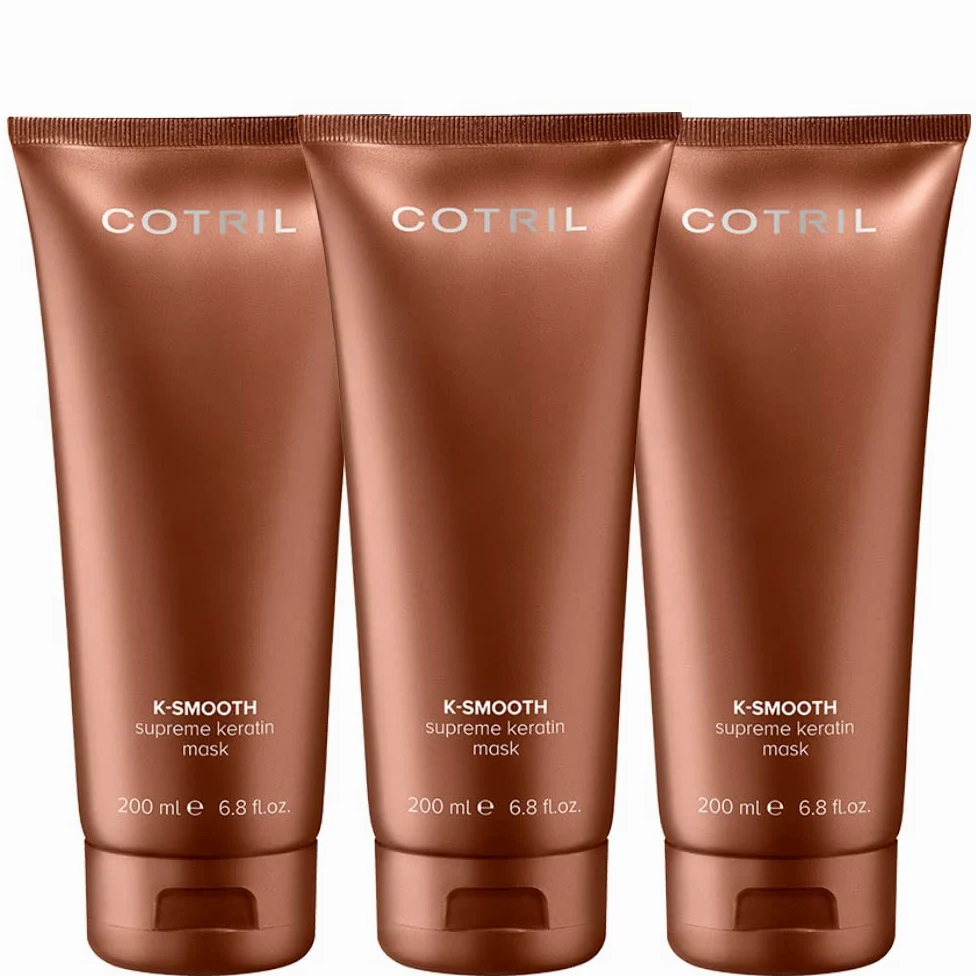 Cotril - Mascarilla K-Smooth Supreme Keratin (3 x 200 ml)