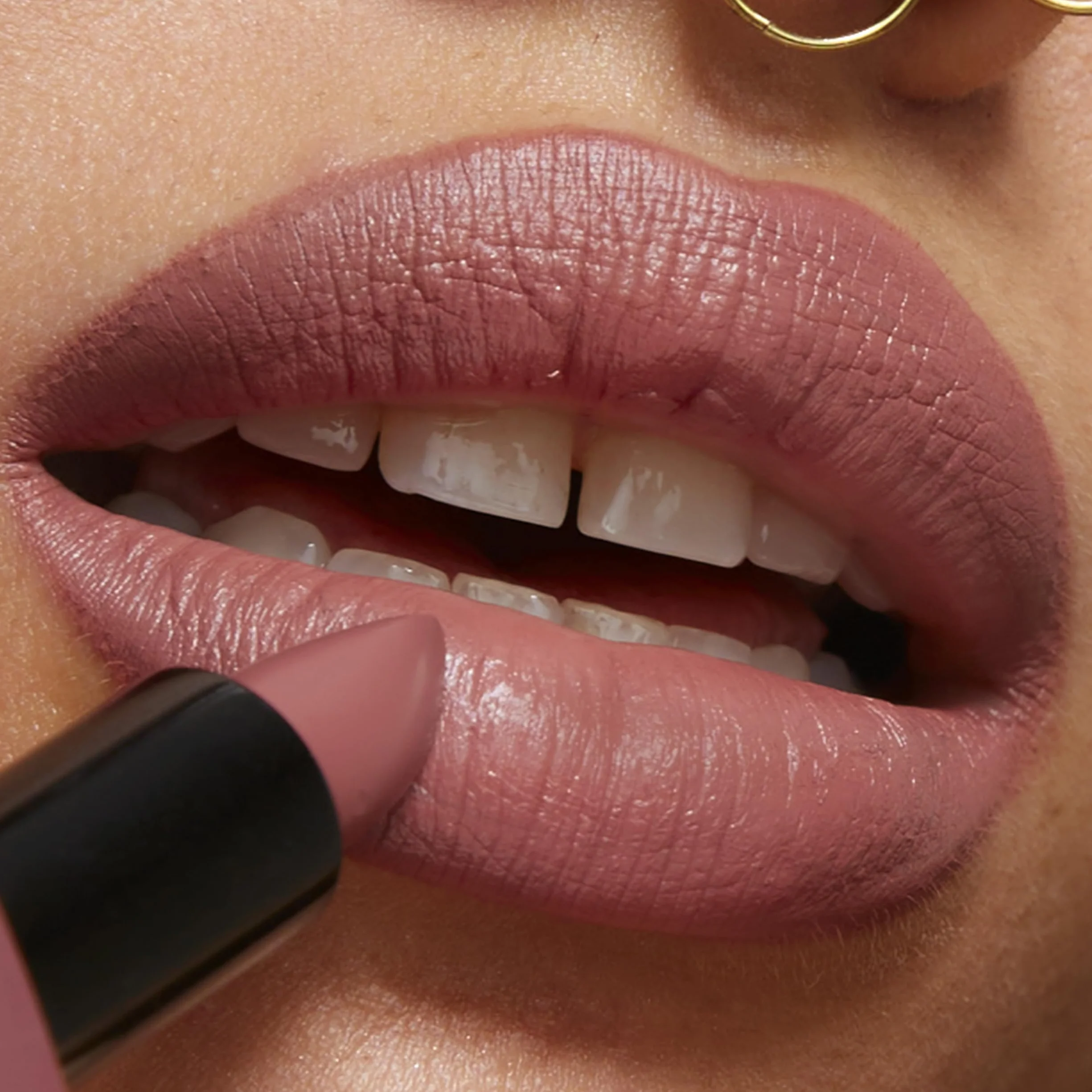 3INA MAKEUP The Lipstick 503 (mini) Nude Rosetto Formato Viaggio Rossetti Matte Vitamina E Burro di Karite Alta Pigmentazione Vaniglia Vegan