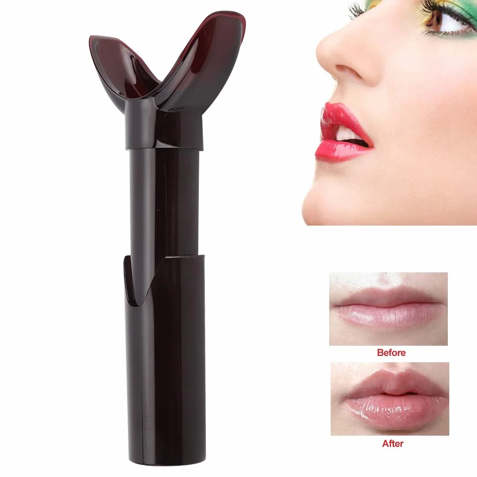 Bombeador de Labios Portable Suction Enhancer - Herramienta de Belleza de Labios con Accesorios de Mejora Manual