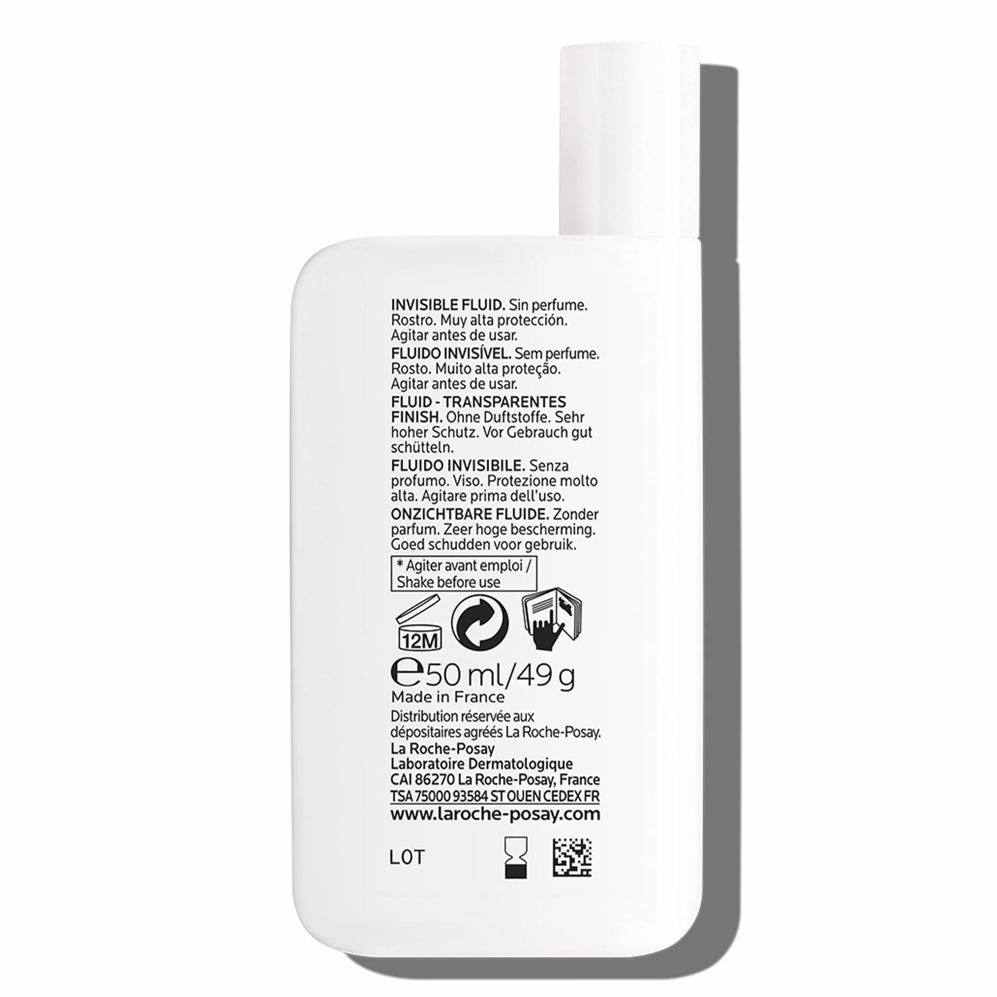 La Roche Posay Anthelios UV-MUNE 400 Protector Solar SPF50+ Fluido Invisible 50 ml