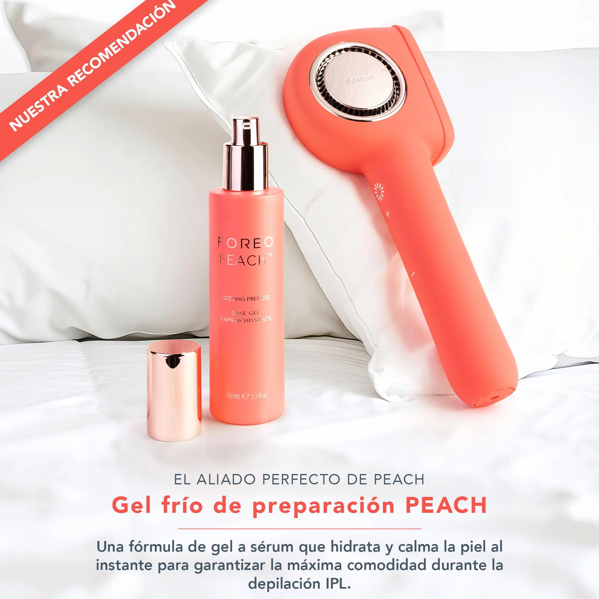 FOREO PEACH 2 Pro Max IPL depiladora laser facial y corporal para mujer y hombre