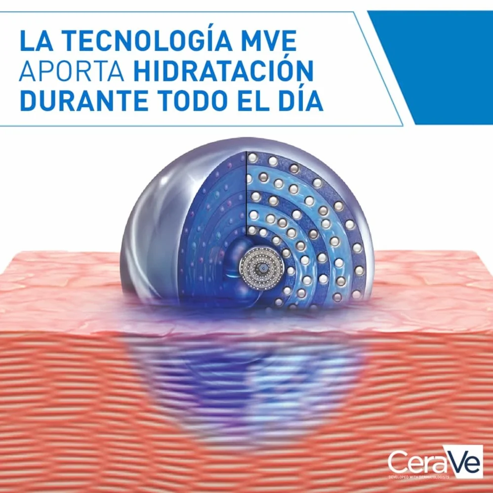 CeraVe Crema Hidratante Rostro y Cuerpo Piel Seca Ceramidas Ácido Hialurónico