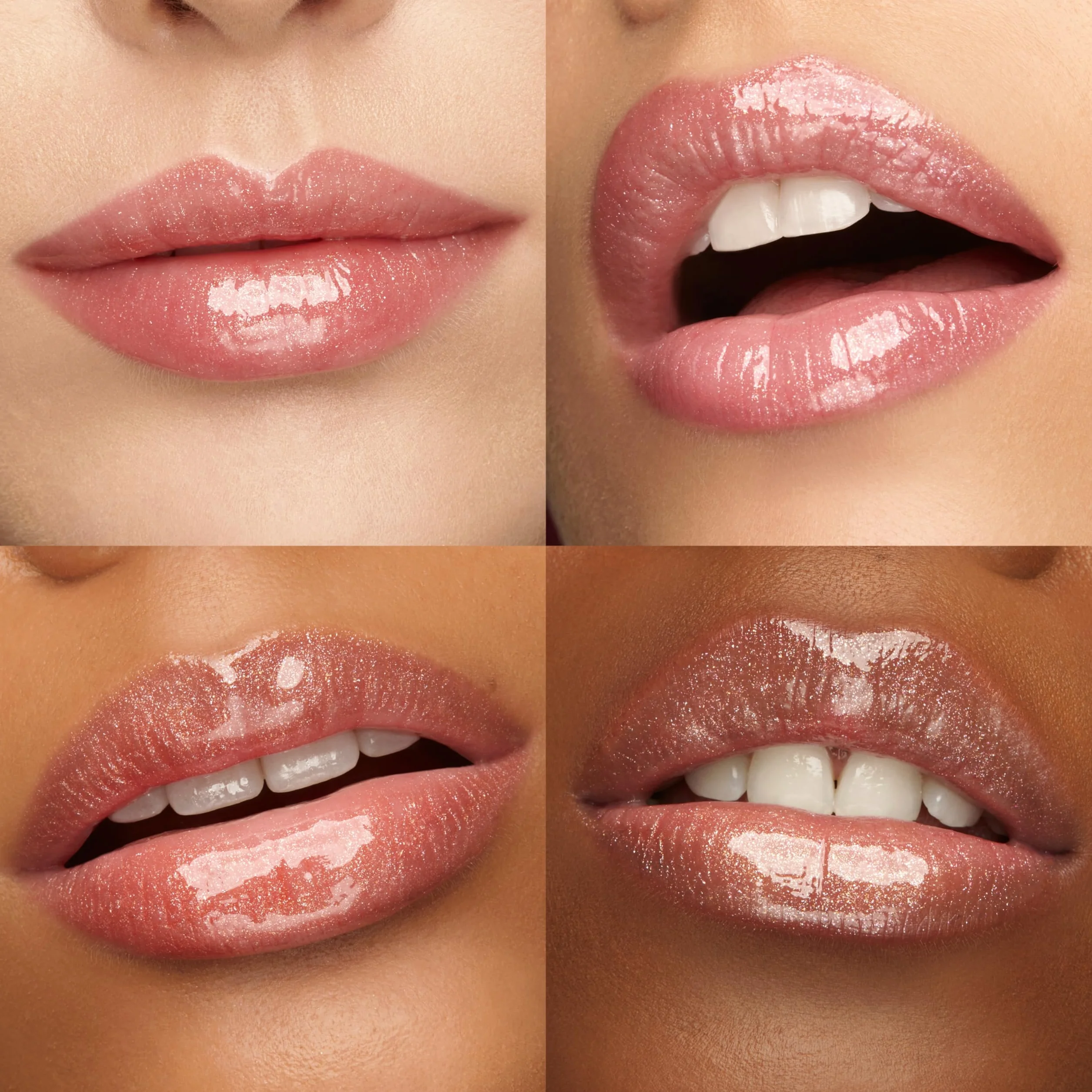 KIKO Milano Glossy Lip Set, 2 Hydrating Lip Glosses & 1 Perfecting Lip Cream