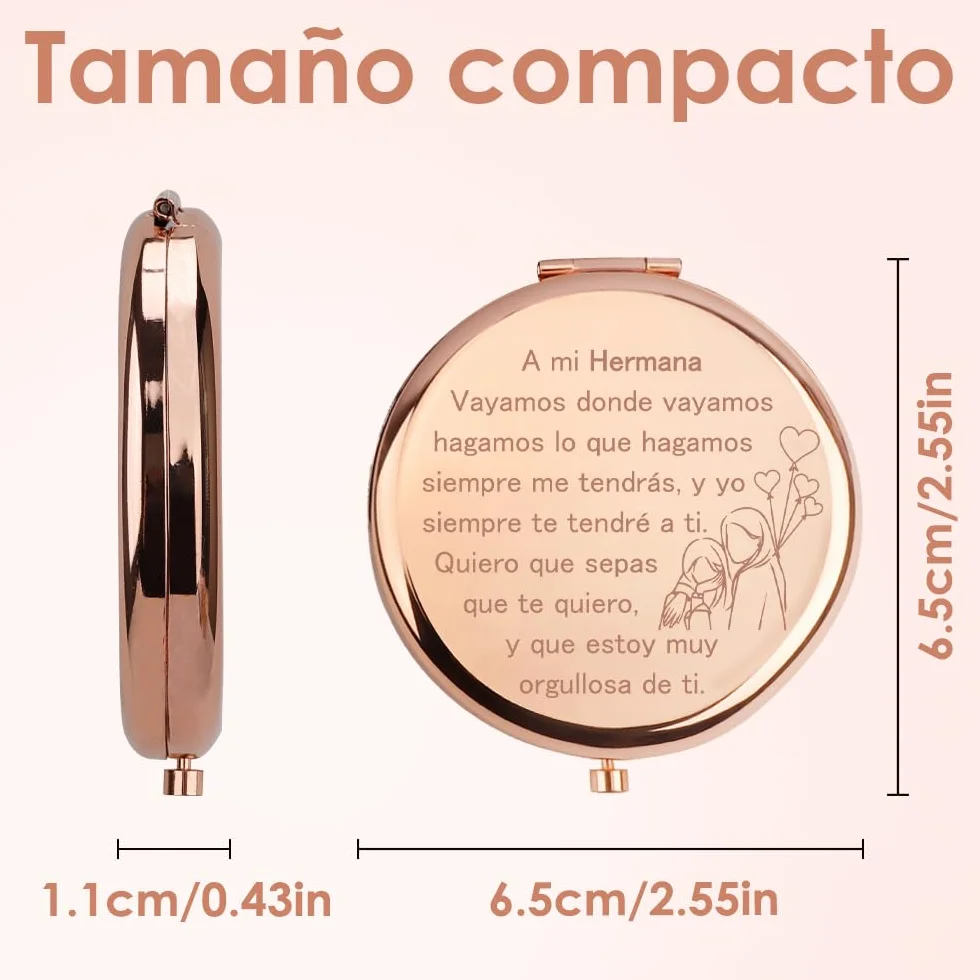 Regalo Hermana Espejos Compactos Originales