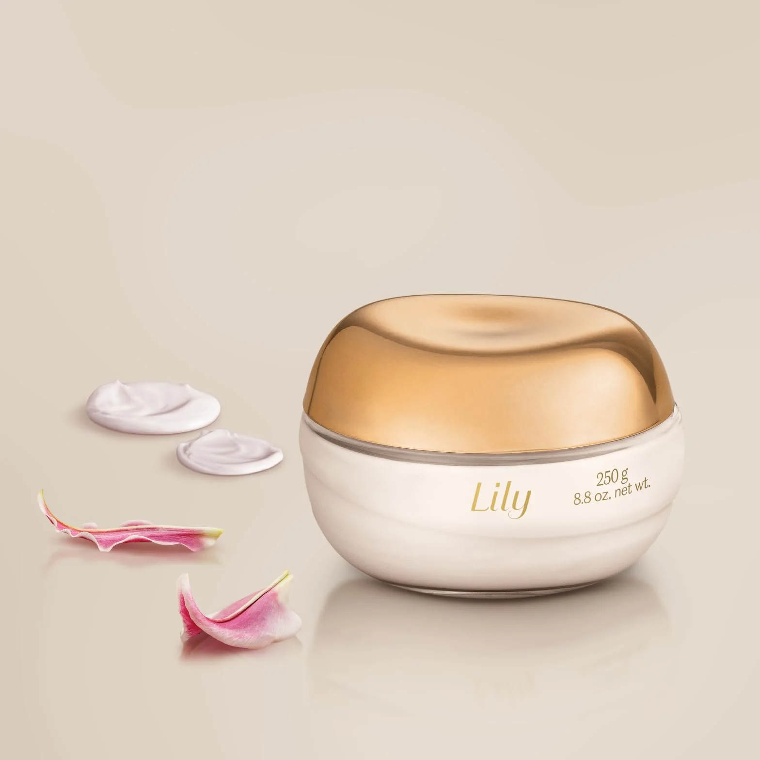 O Boticário Lily Coffret Regalo Set Perfume y Cuidado de la Piel con 2 Productos en Caja Beige | Lily Crema Hidratante Corporal Perfumada Satinado 250g y Lily Perfume Eau de Parfum EDP 75ml