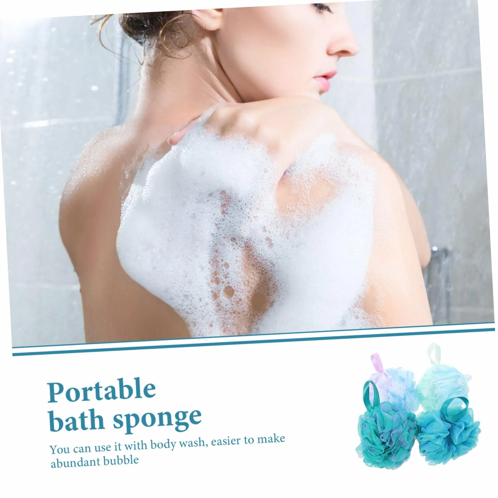 minkissy 20 bolas de baño convenientes esponjas de baño africanas esponja de resistente al desgaste bola de para adultos bola de lufa limpiador de malla