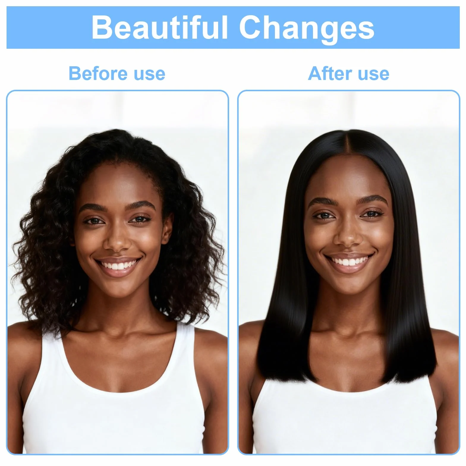 Flintronic Cinta Adhesiva para el Cabello 204pc, Adhesivo Doble Cara para Extensiones de Cabello