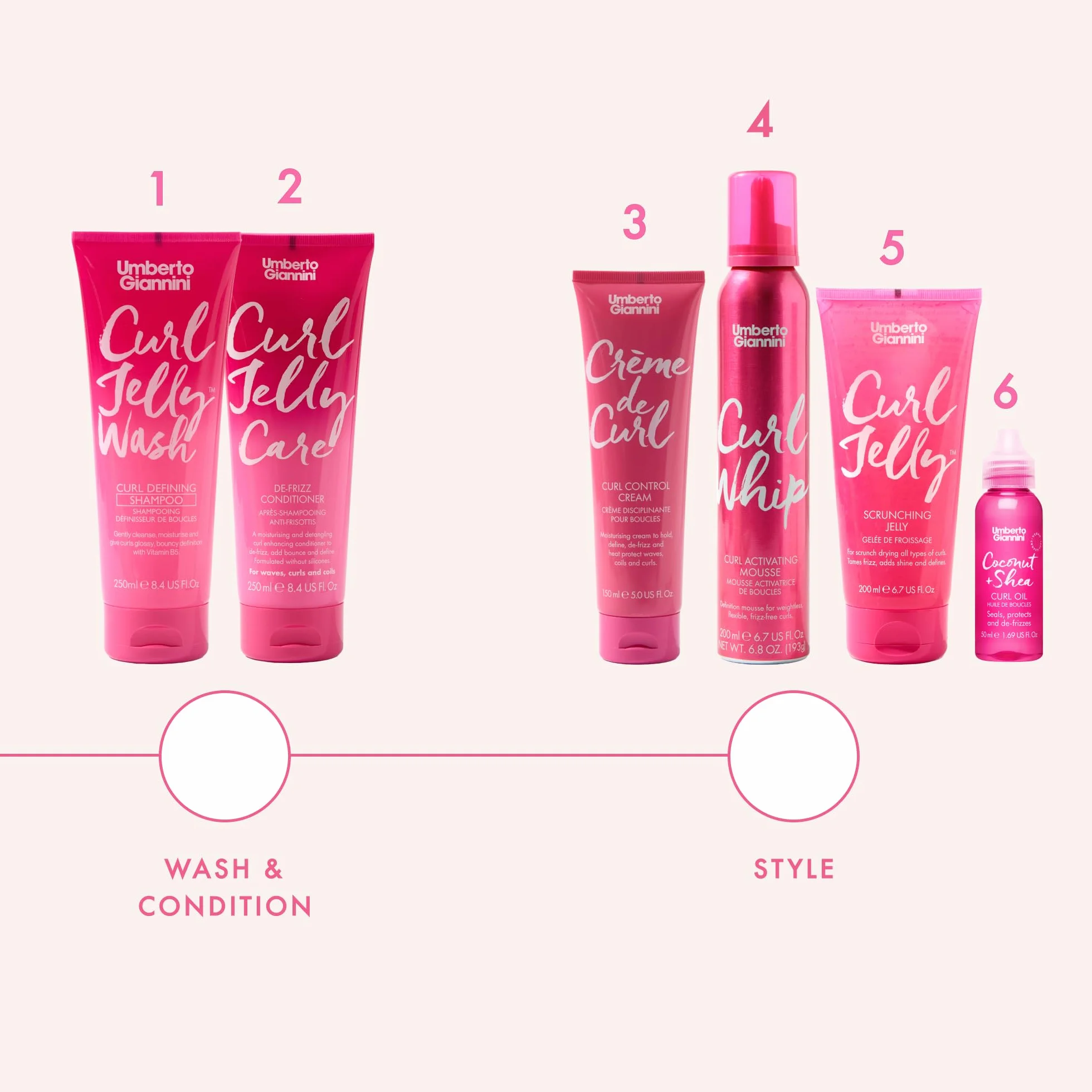 Umberto Giannini Crème de Curl Control Cream 150ml vegano