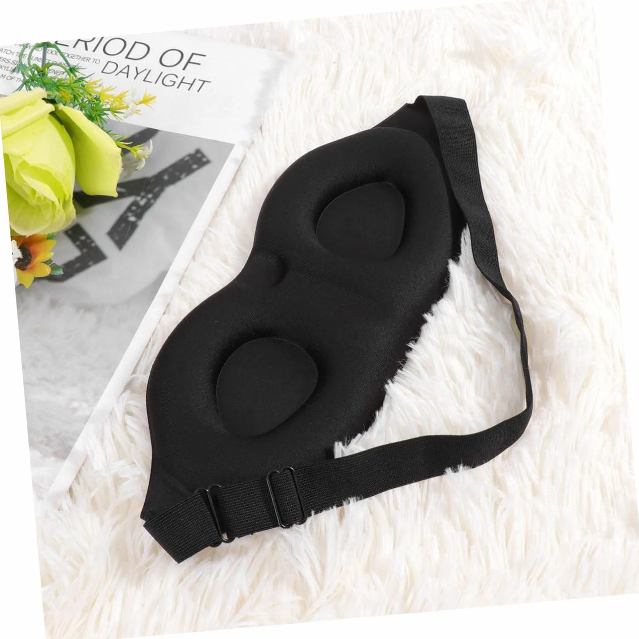 Beaupretty 3 Antifaces Para Dormir 3d Estereoscópicos Lentos Paquete De 3 Antifaz Opaco Esponja Para Oficina Hogar Dormir Hebilla Ajustable De La Fatiga Ocular.